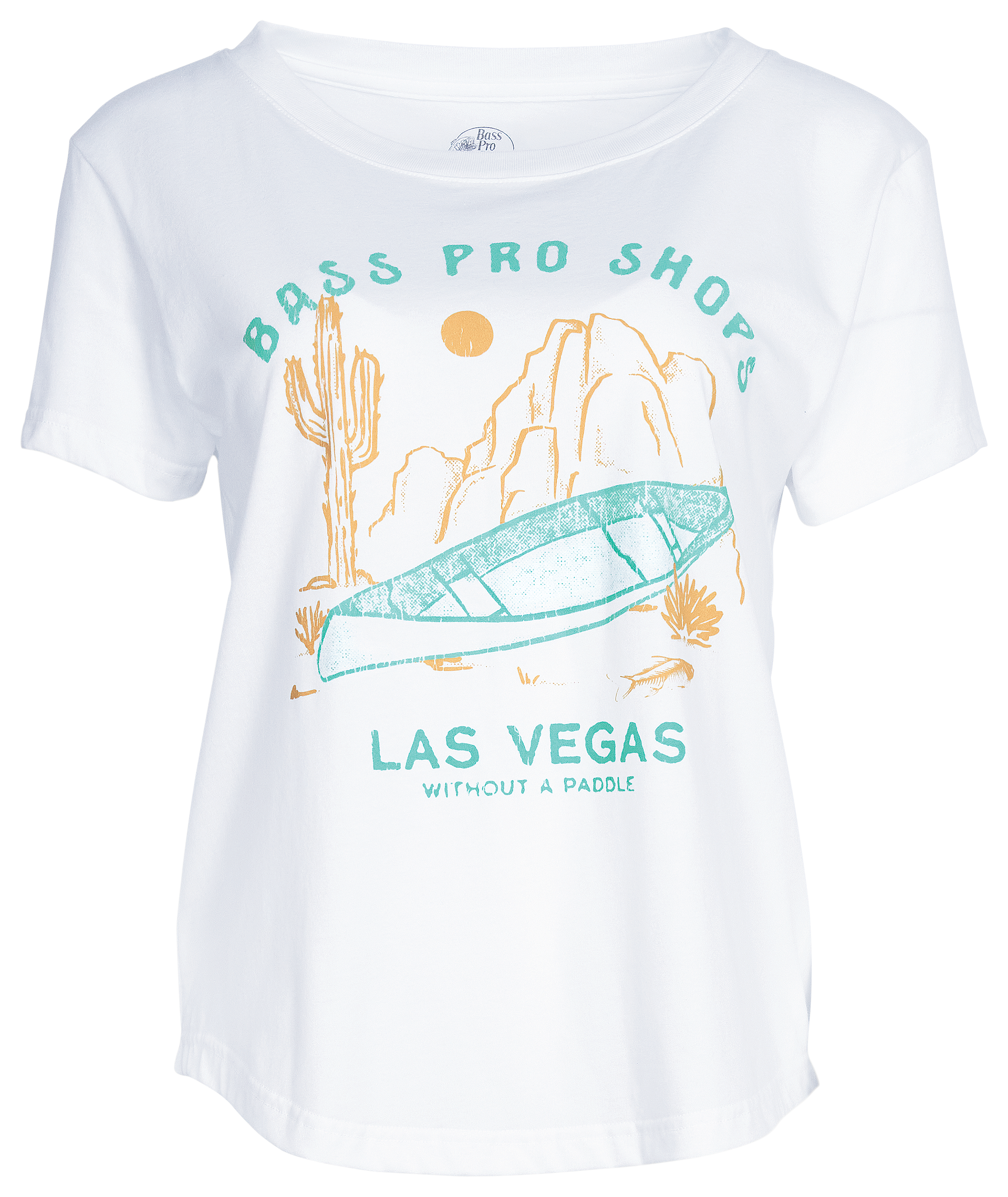 Image of Bass Pro Shops Las Vegas Without A Paddle Short-Sleeve T-Shirt for Ladies