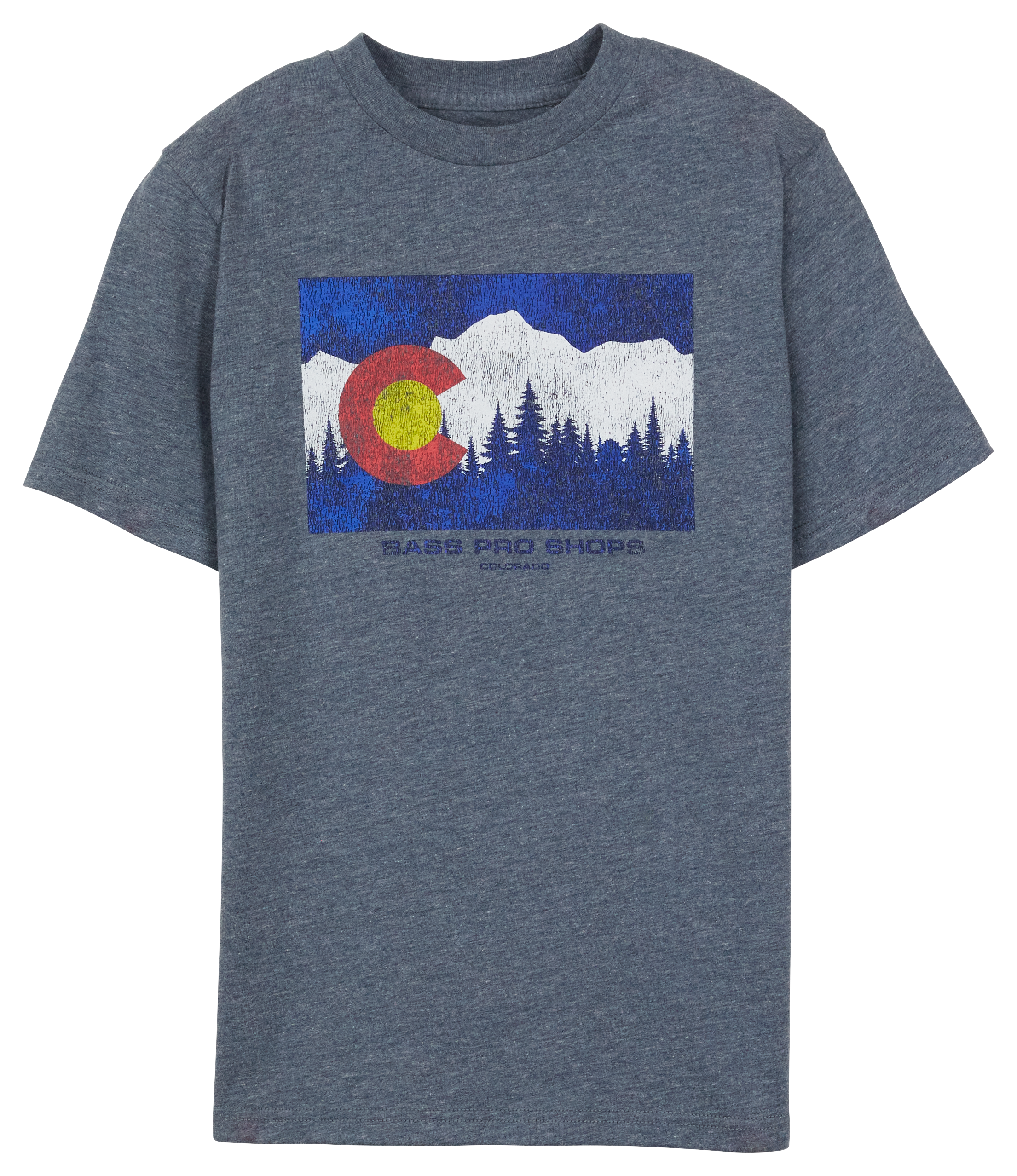 BASS PRO SHOPS Colorado Horizontal Flag Short-Sleeve T-Shirt for Kids