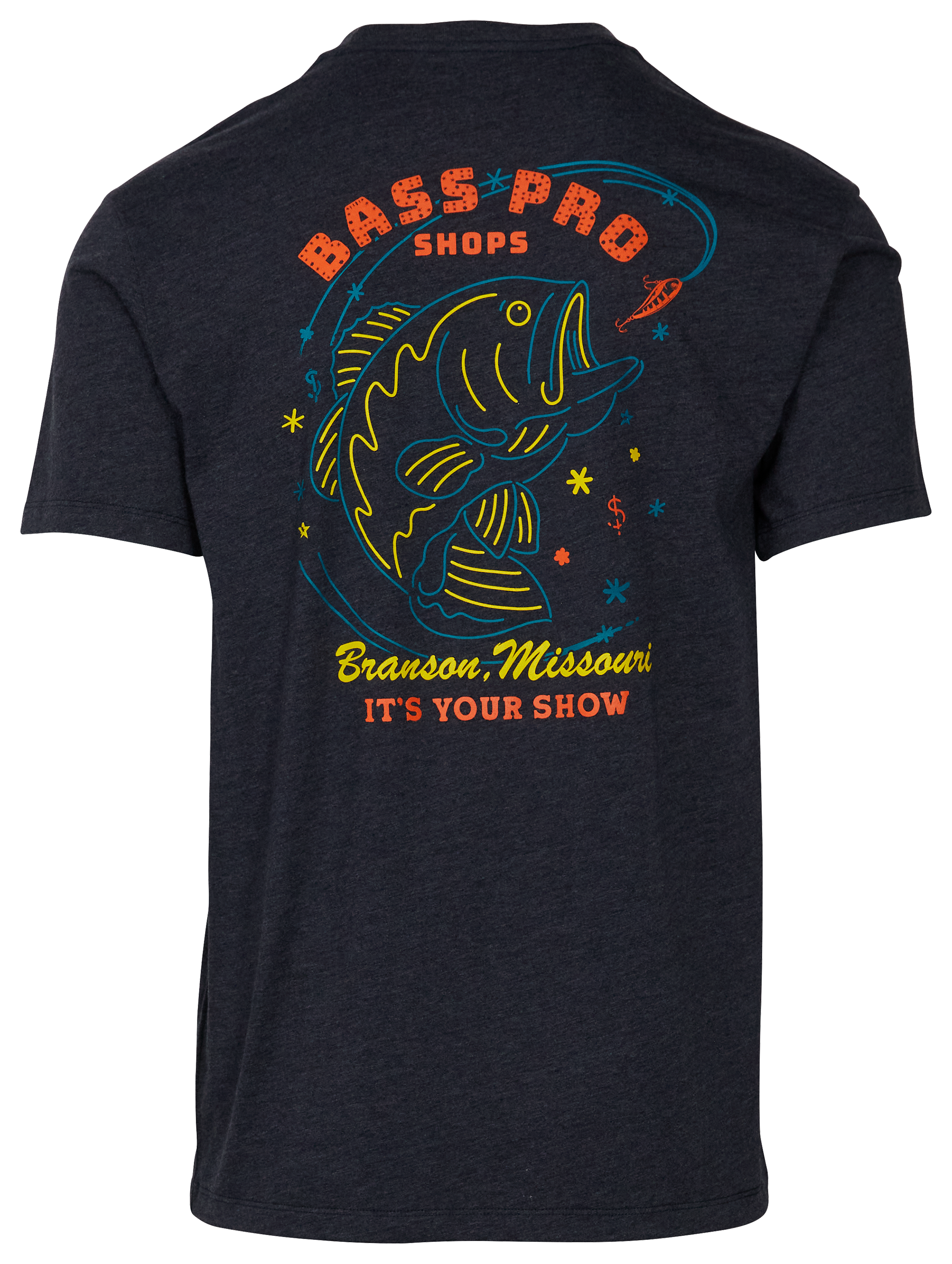 Bass Pro Shops Branson Fish Galaxy Short-Sleeve T-Shirt for Men