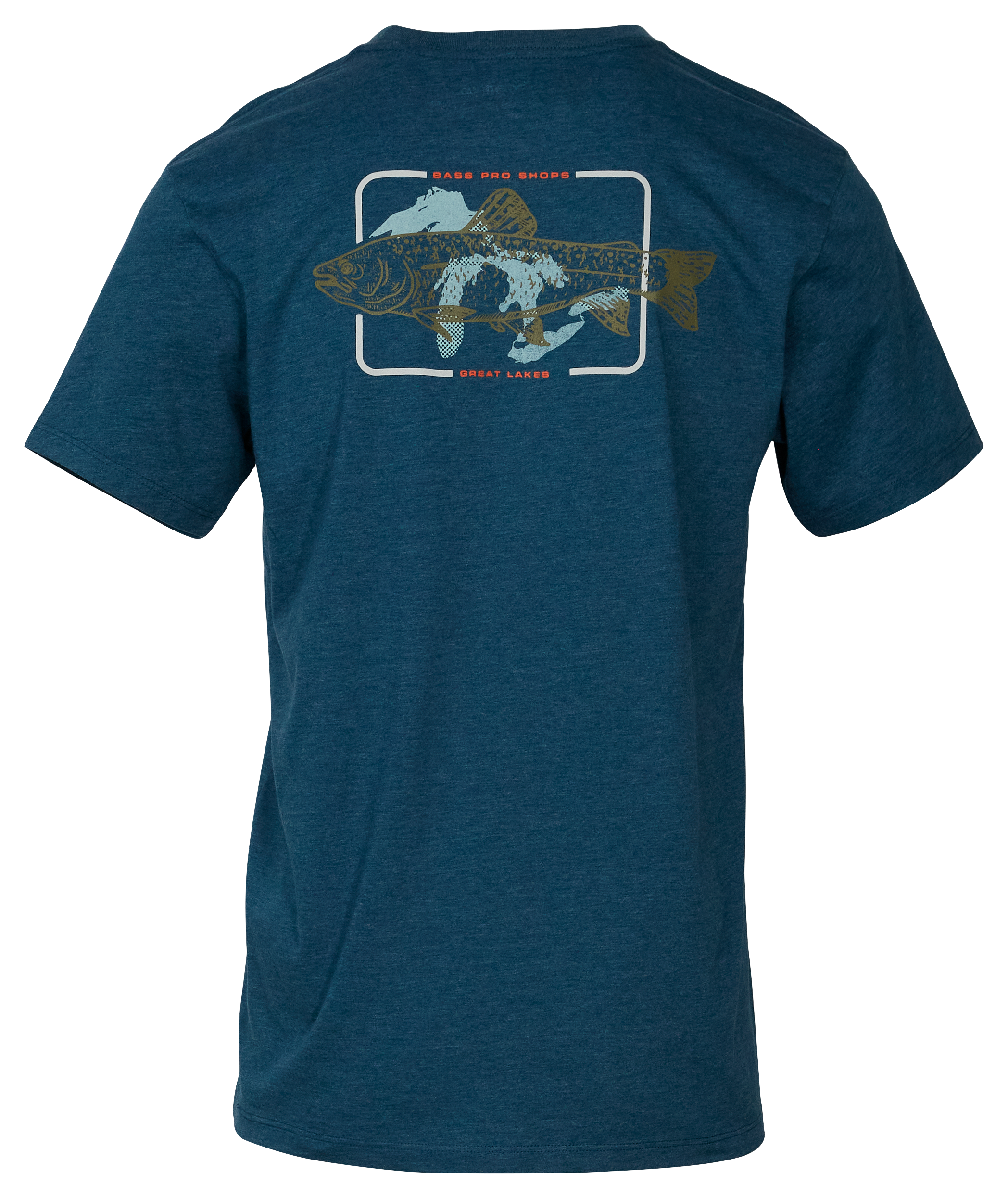 Bass Pro Shops Branson Lake Fish Short-Sleeve T-Shirt for Men