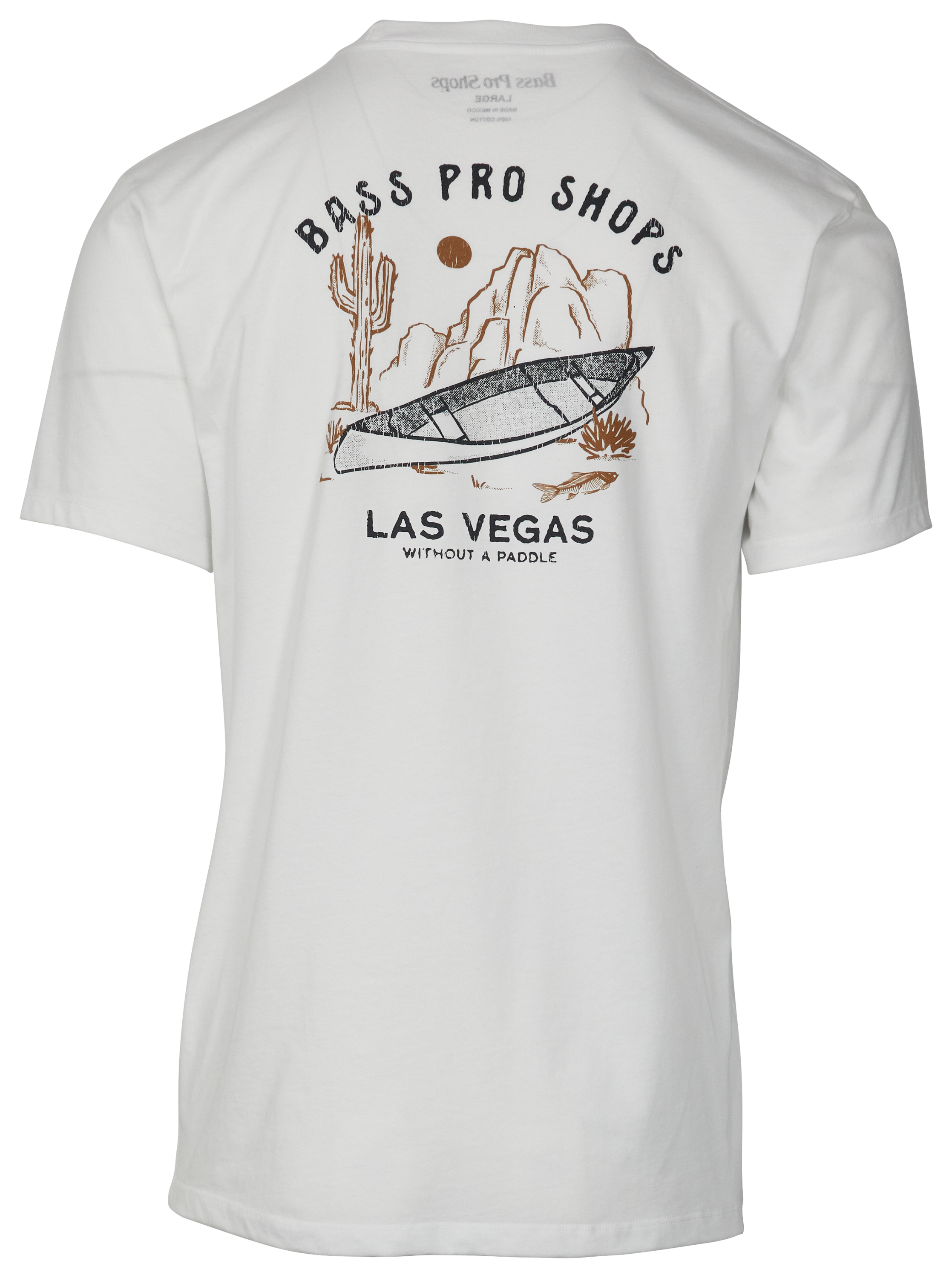 BASS PRO SHOPS Las Vegas without a Paddle Short-Sleeve T-Shirt for Men
