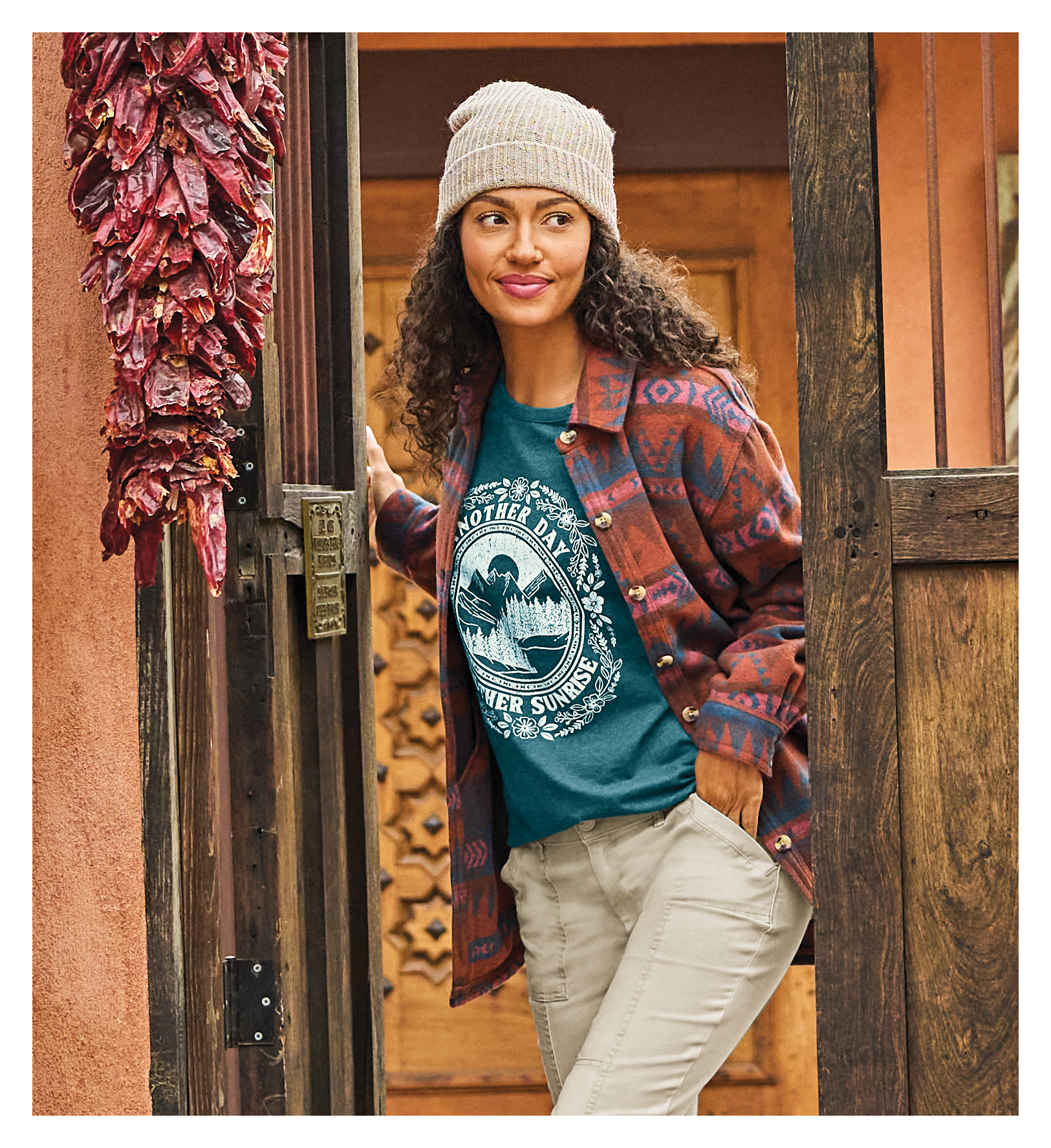 NATURAL REFLECTIONS Canvas Utility Pants