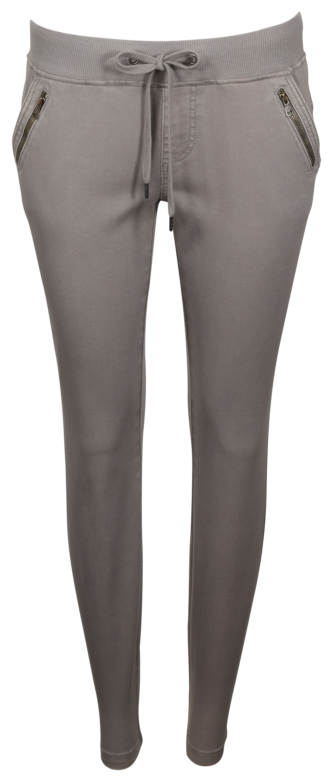 Image of Natural Reflections REPREVE Pull-On Utility Pants - Steeple Gray