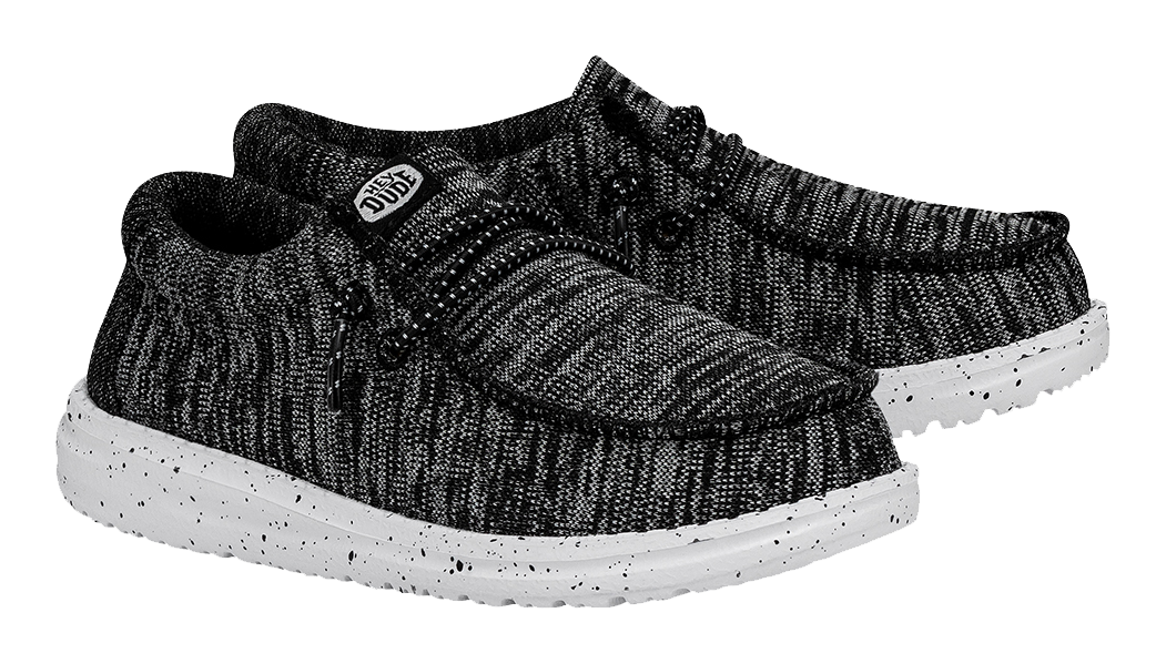HEYDUDE Wally Sport Knit Shoes for Kids