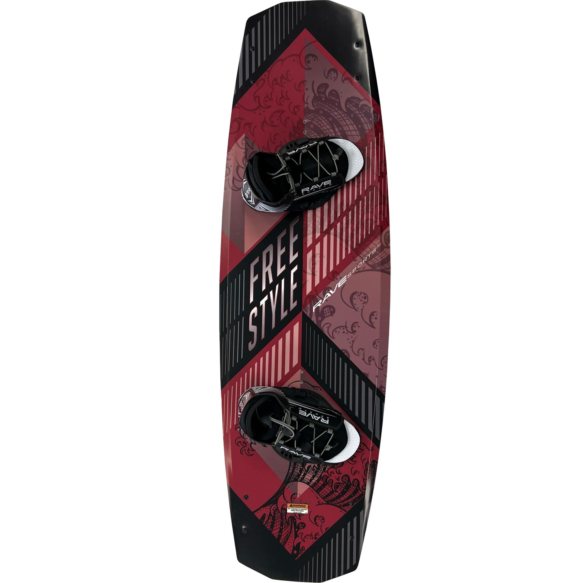 RAVE SPORTS Freestyle Wakeboard with RAVE Boots