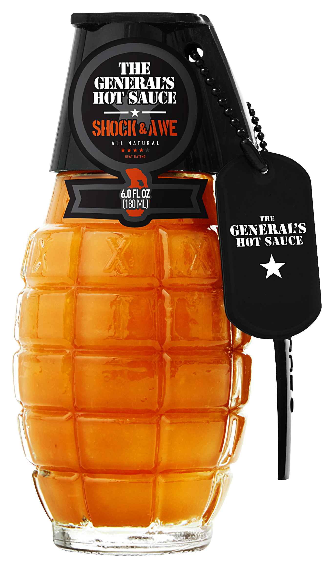The General's Hot Sauce Shock and Awe Hot Sauce