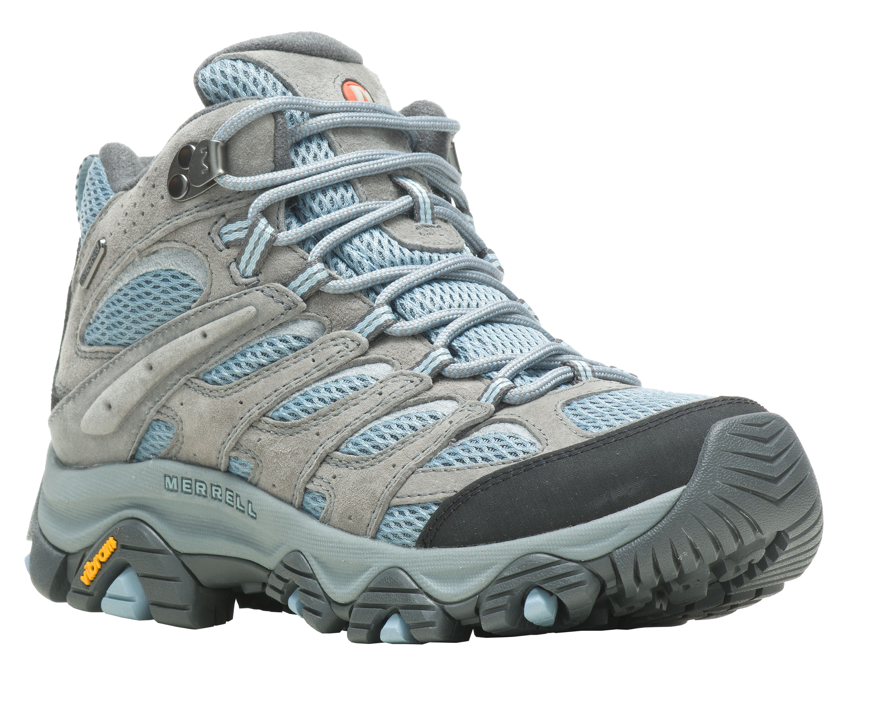 Image of Merrell Moab 3 Mid Waterproof Hiking Boots for Ladies - Altitude - 7W