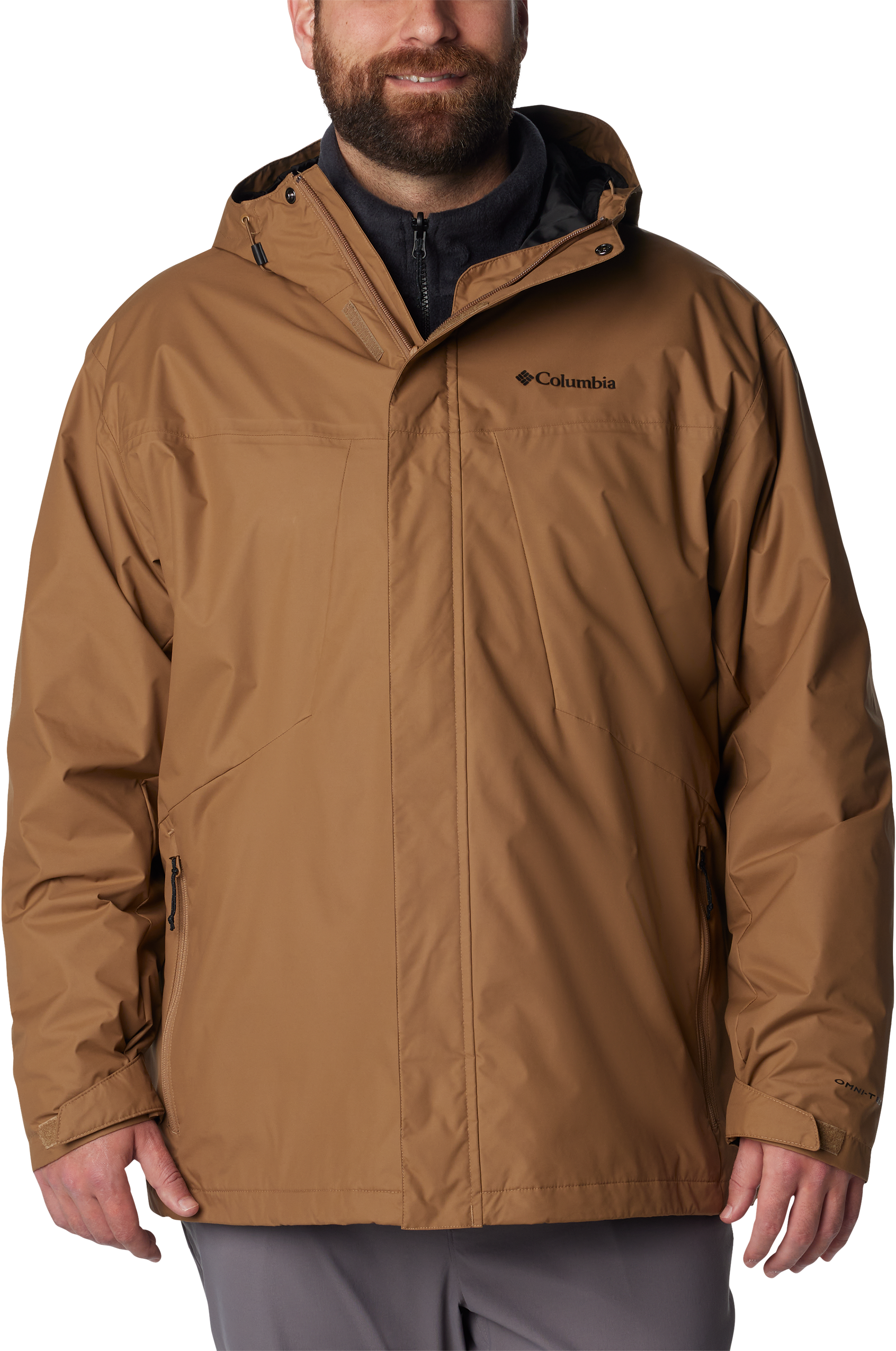 Image of Columbia Tunnel Falls Interchange Jacket for Men - Delta - S