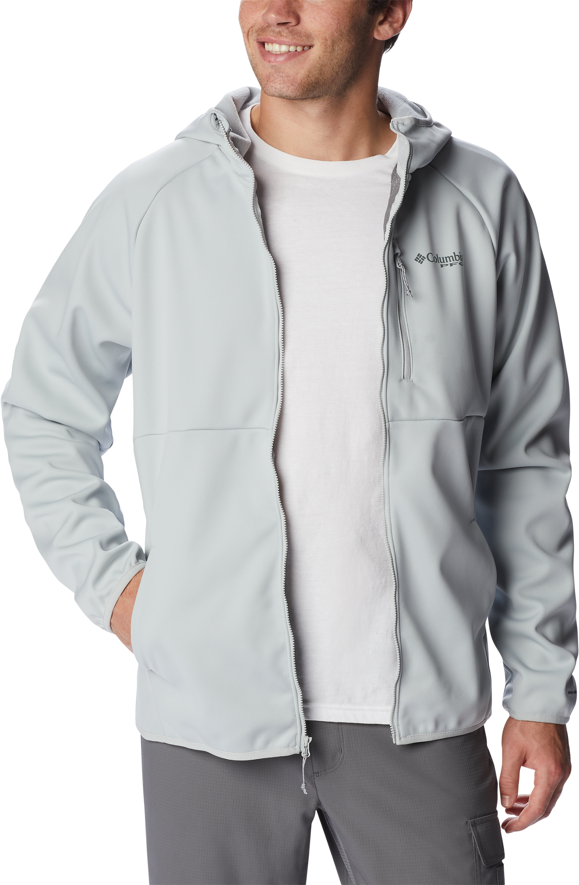 Image of Columbia Terminal Stretch Softshell Hooded Jacket for Men