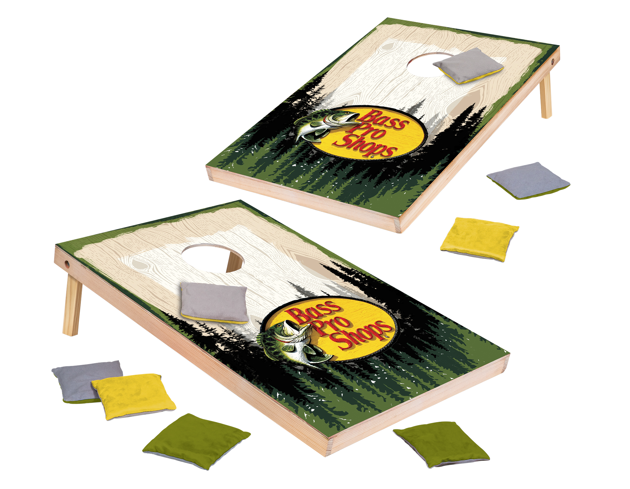 BASS PRO SHOPS Wooden Cornhole Set