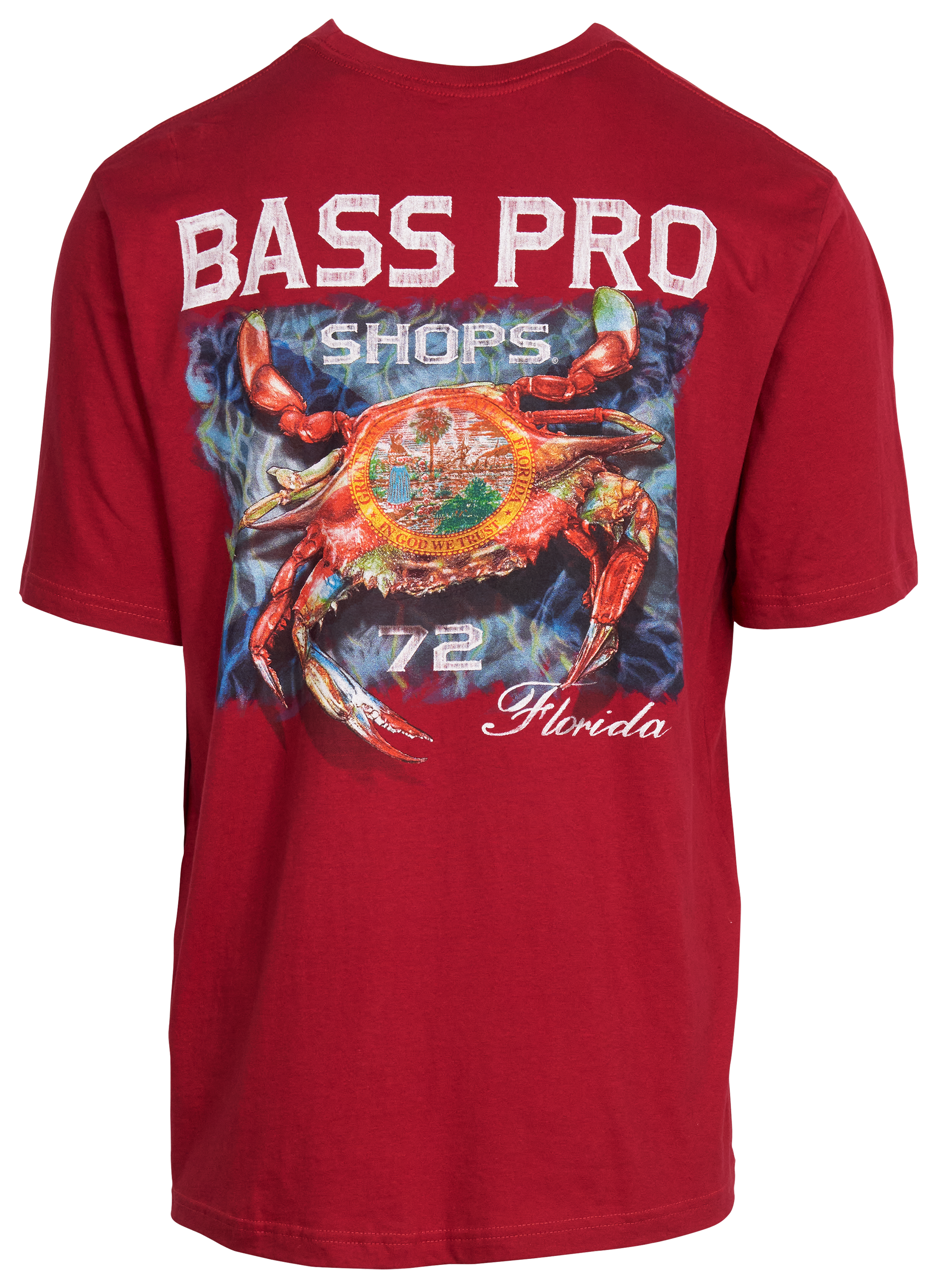 Image of Bass Pro Shops Florida Crab Short-Sleeve T-Shirt for Men