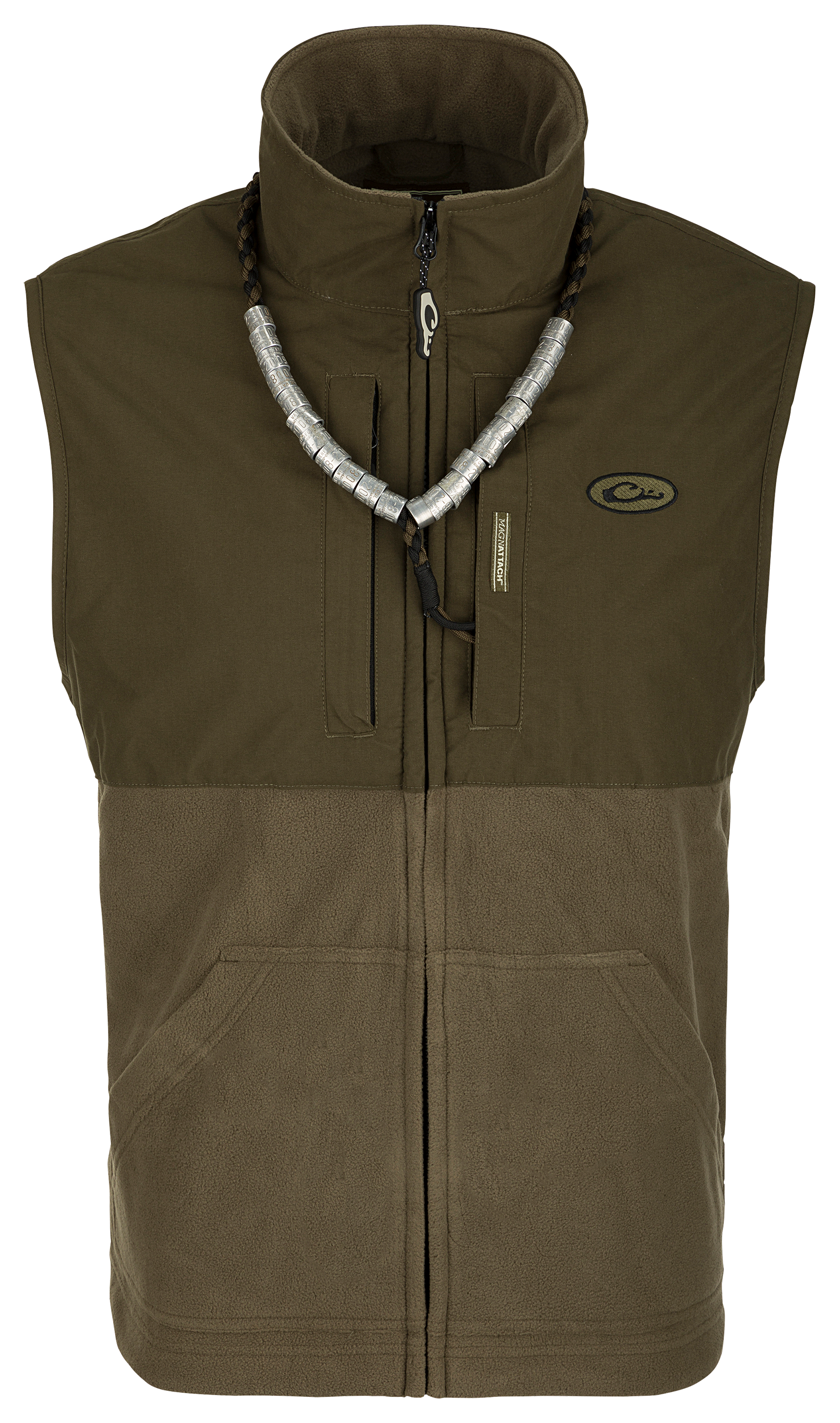Drake Waterfowl MST Eqwader Vest for Men - Green Timber - L