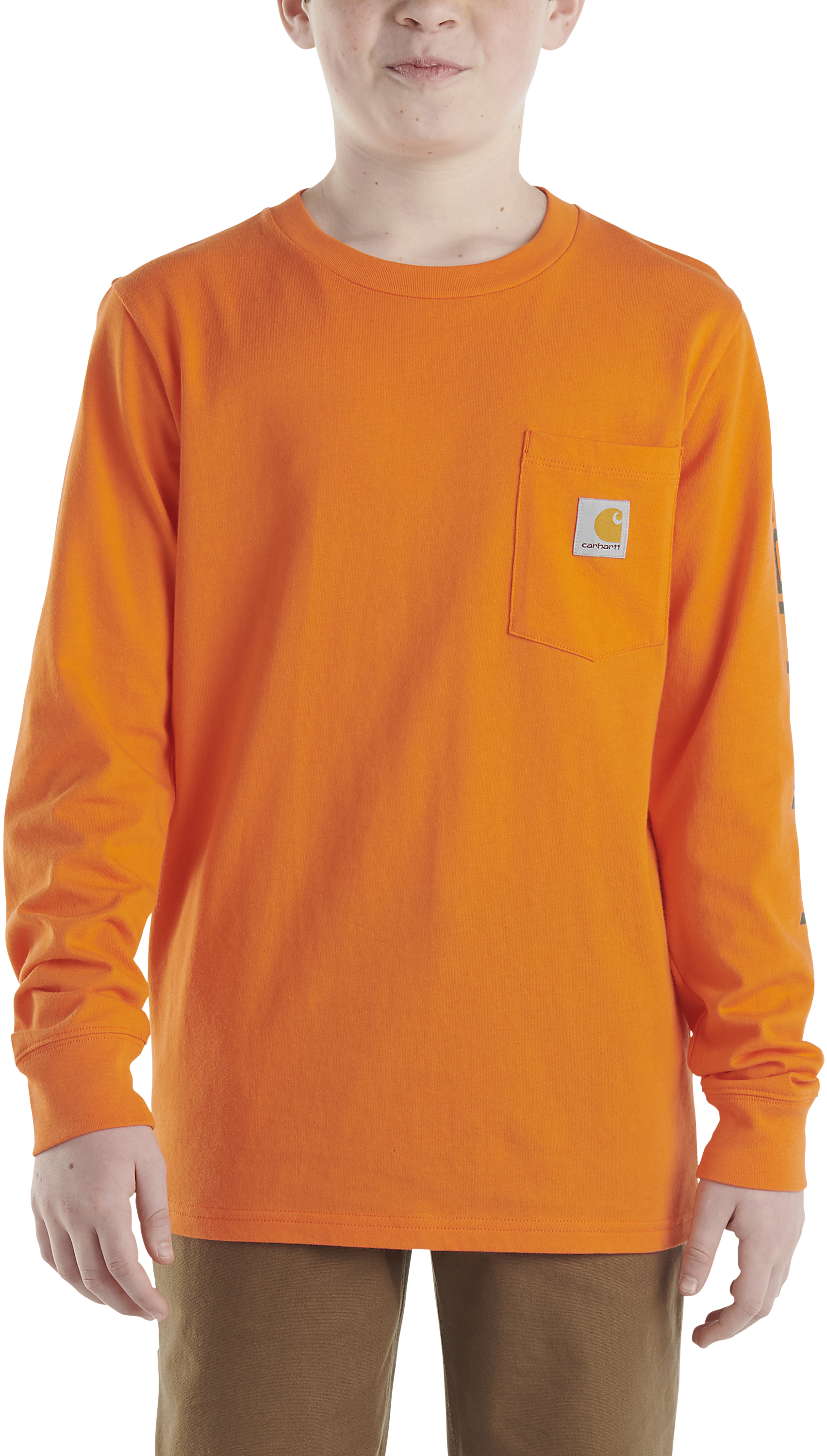 Carhartt Lightweight Graphic Long-Sleeve Hoodie for Kids