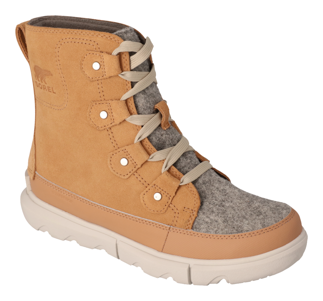 Image of Sorel Explorer Next Joan Insulated Waterproof Boots for Ladies - Tawney Buff/Moonstone - 10M