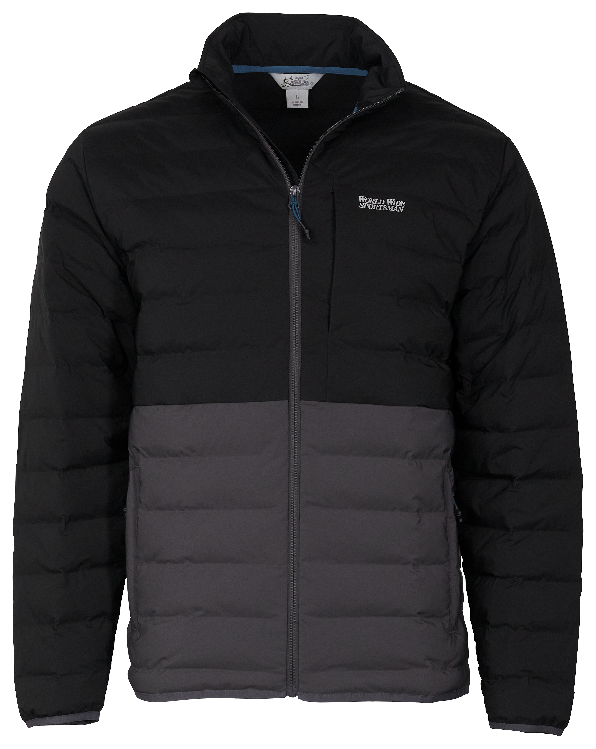 Image of World Wide Sportsman Active Insulation Jacket - Black/Asphalt - 3XL