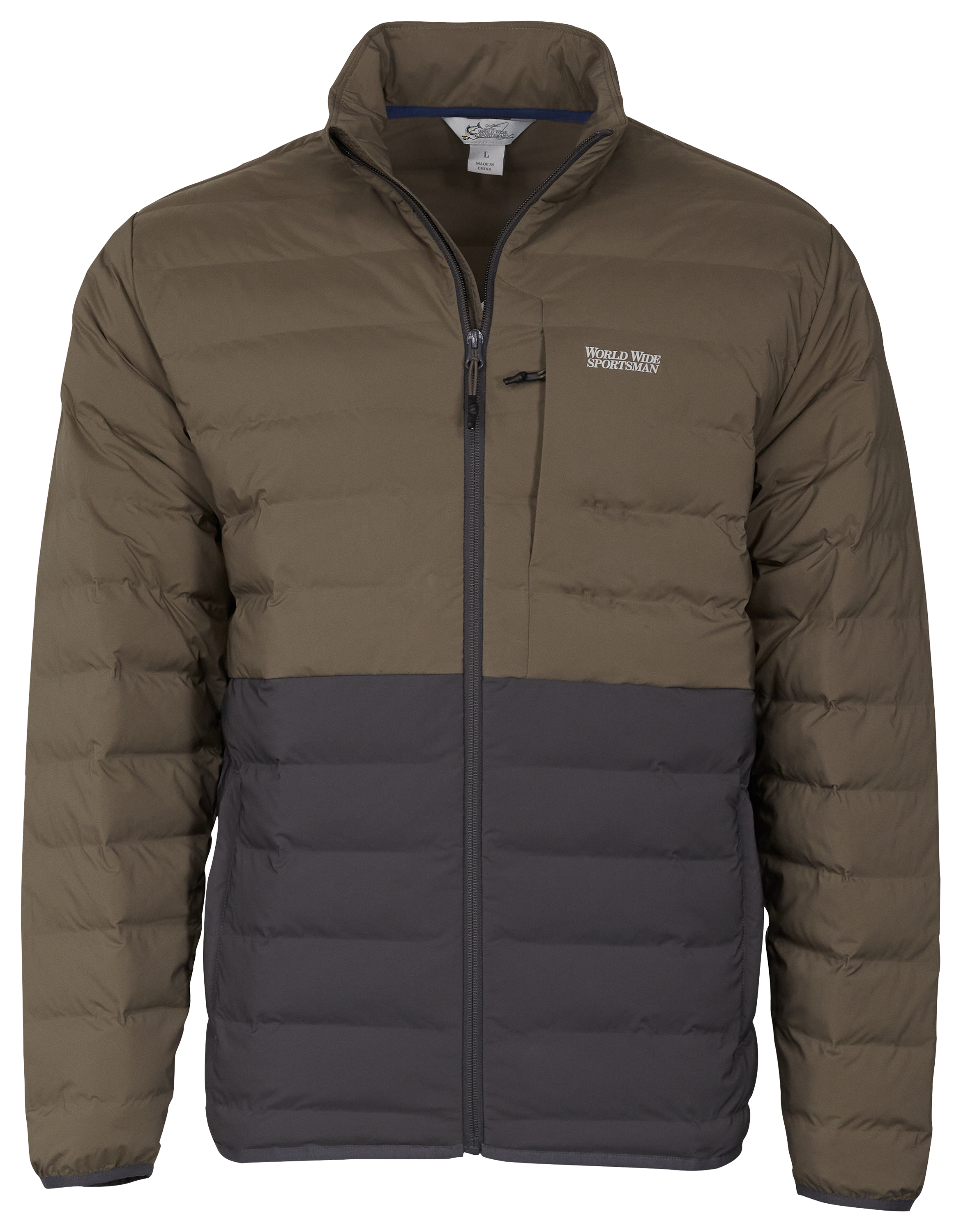 Image of World Wide Sportsman Active Insulation Jacket for Men - Birch/Asphalt - S