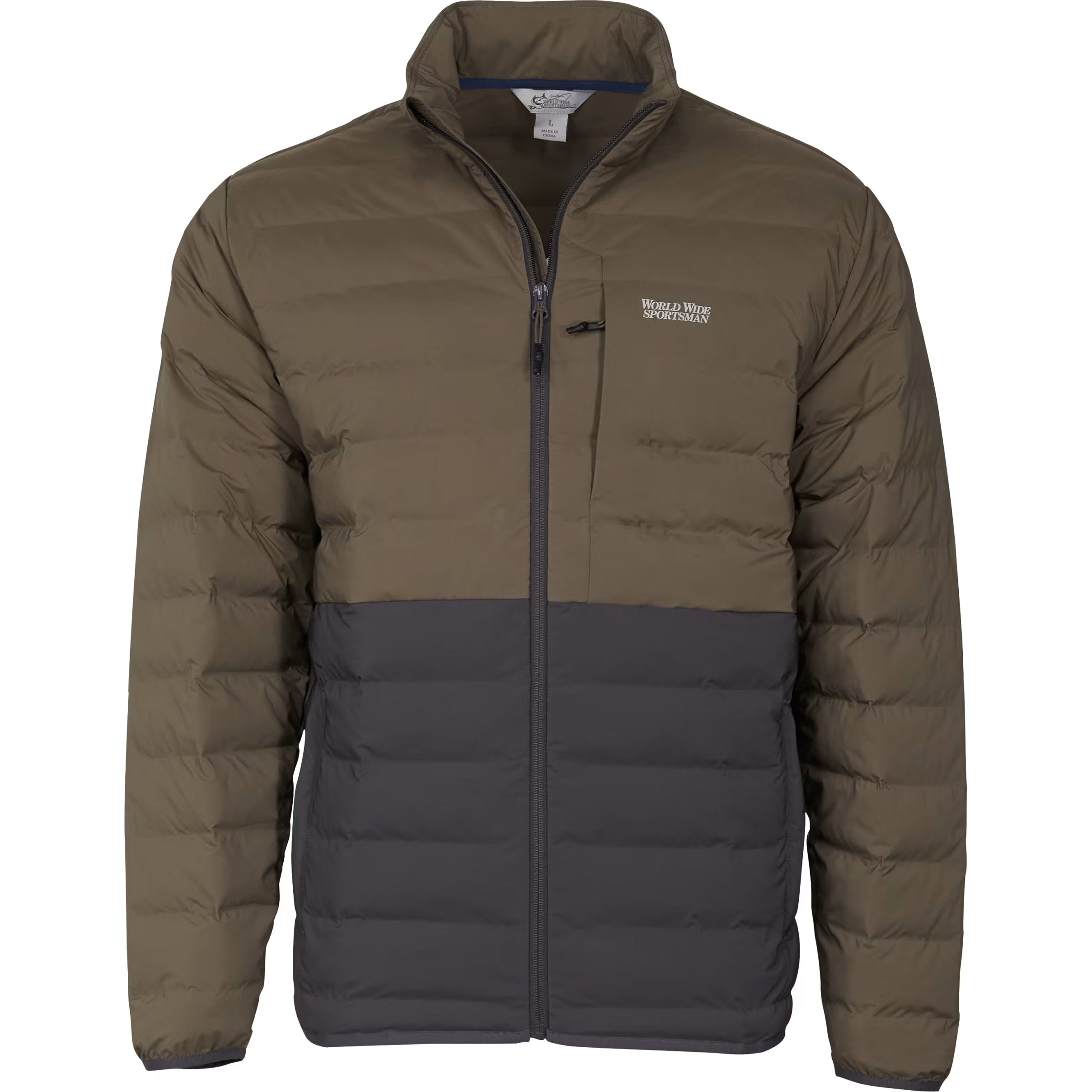 Image of World Wide Sportsman Active Insulation Jacket for Men - Birch/Asphalt - XL