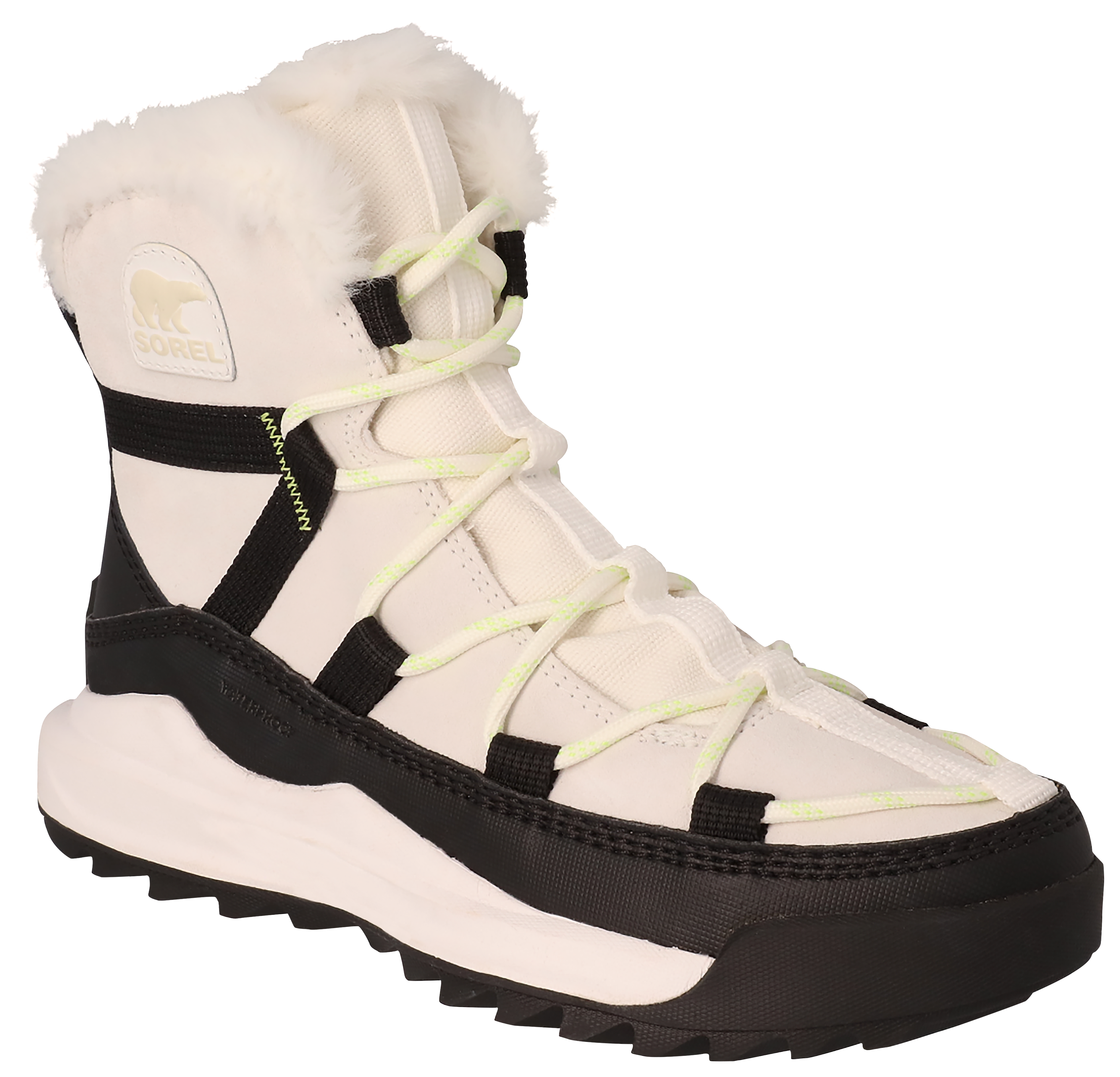 Image of Sorel Out 'N About RMX Glacy Insulated Boots for Ladies - Sea Salt/Black - 6.5M