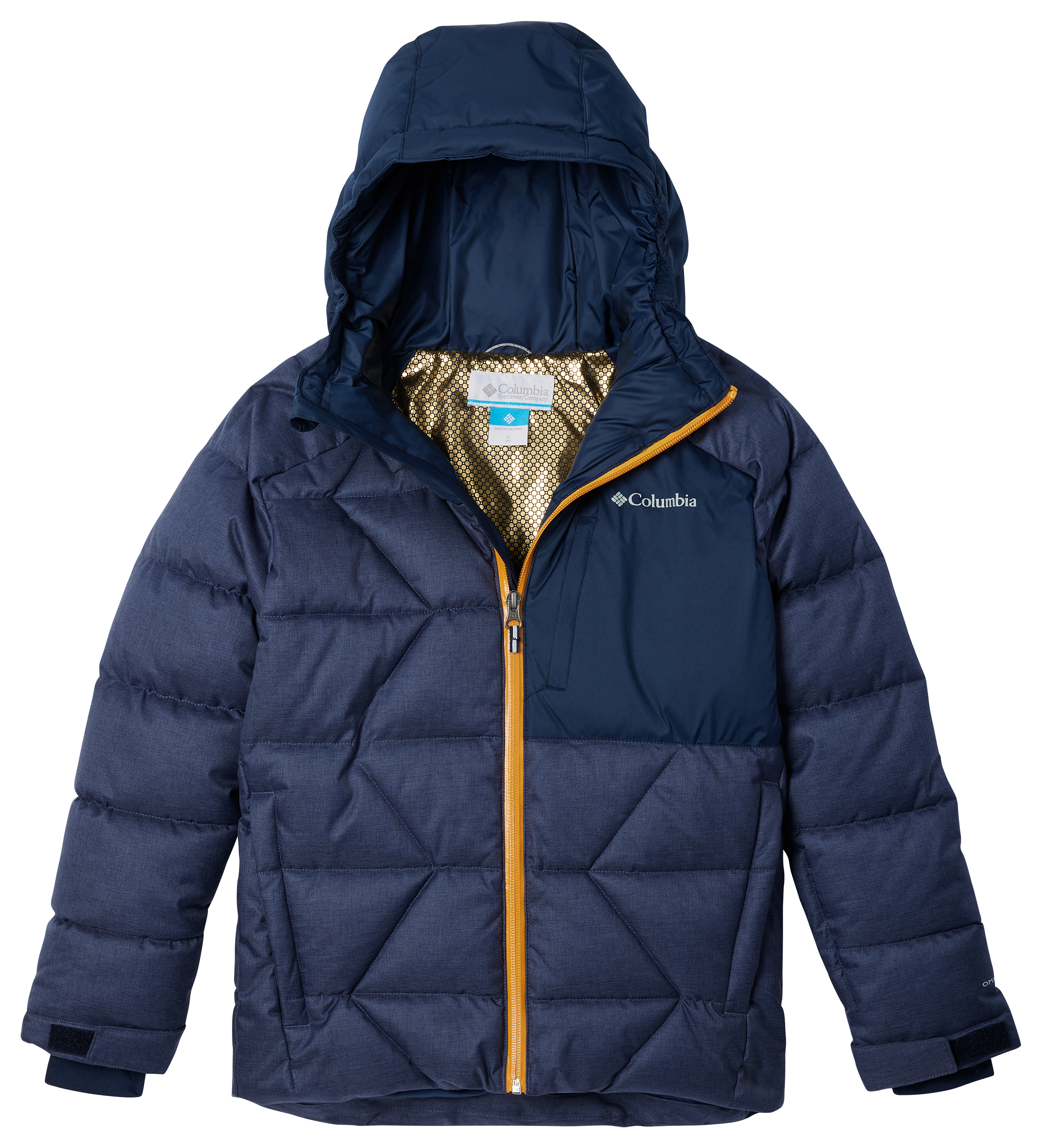 Columbia Winter Powder II Quilted Jacket with Zip Chest Pocket for Kids