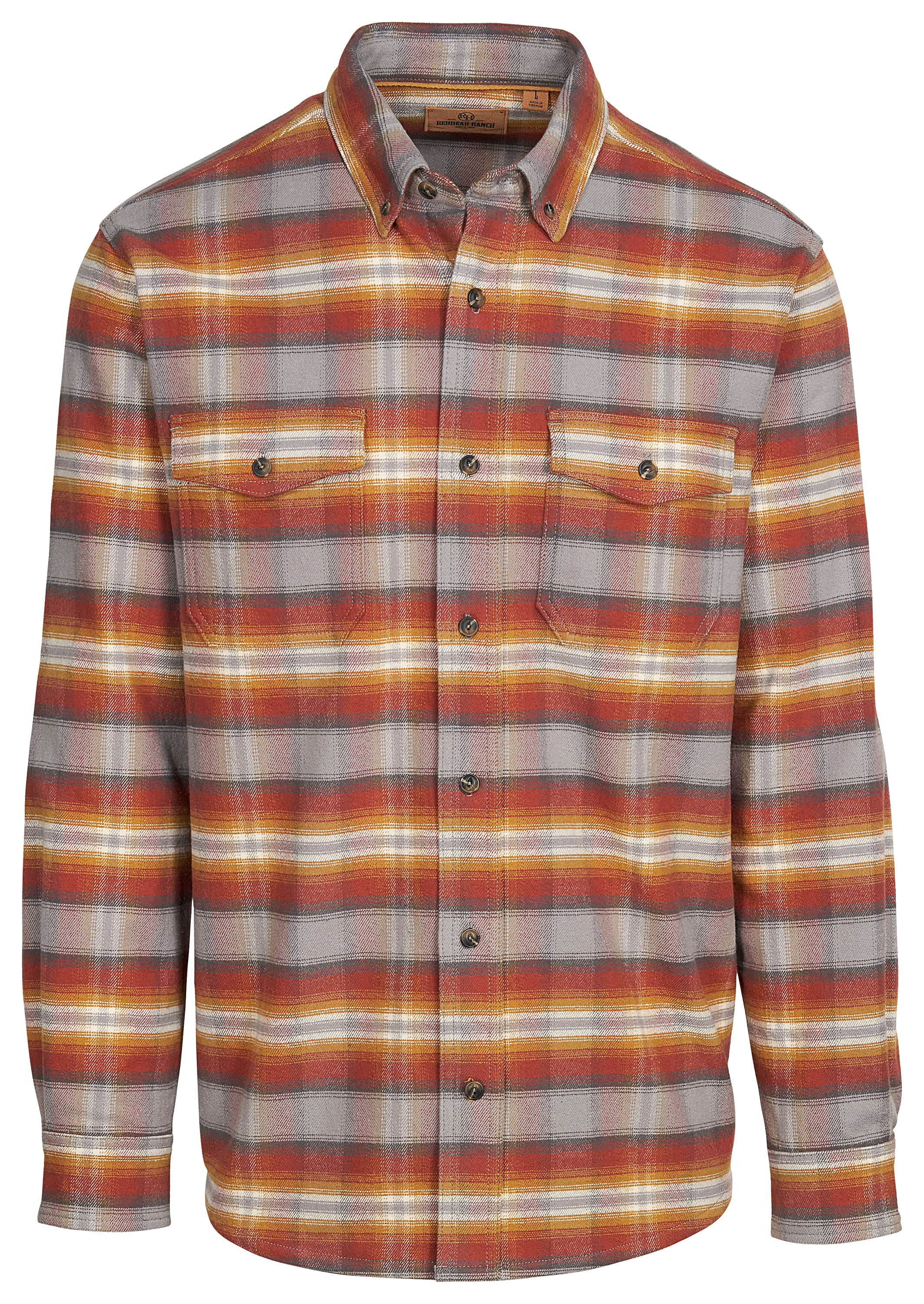 Image of RedHead Ranch Niobrara River Blanket Long-Sleeve Button-Down Shirt for Men