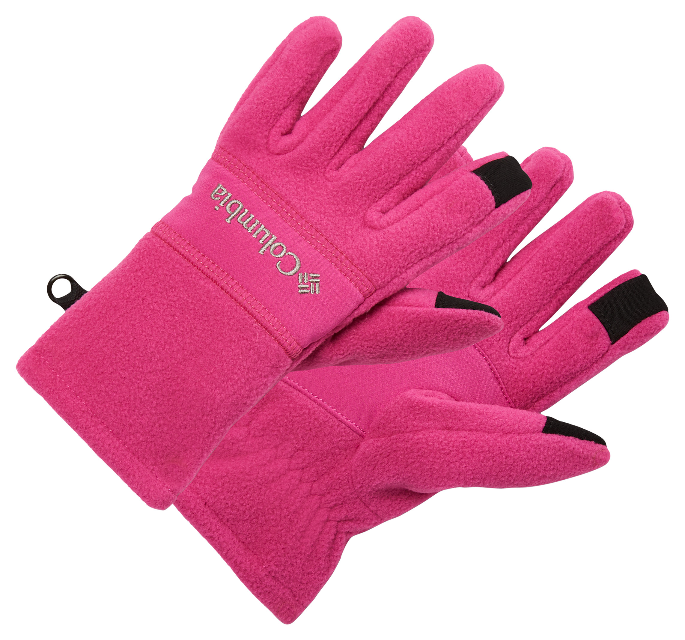 Image of Columbia Fast Trek II Gloves for Kids - Pink Ice - M