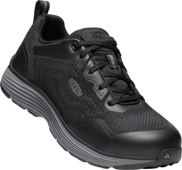 Image of KEEN Utility Sparta 2 Aluminum-Toe Work Shoes for Men - Steel Grey/Black - 10M