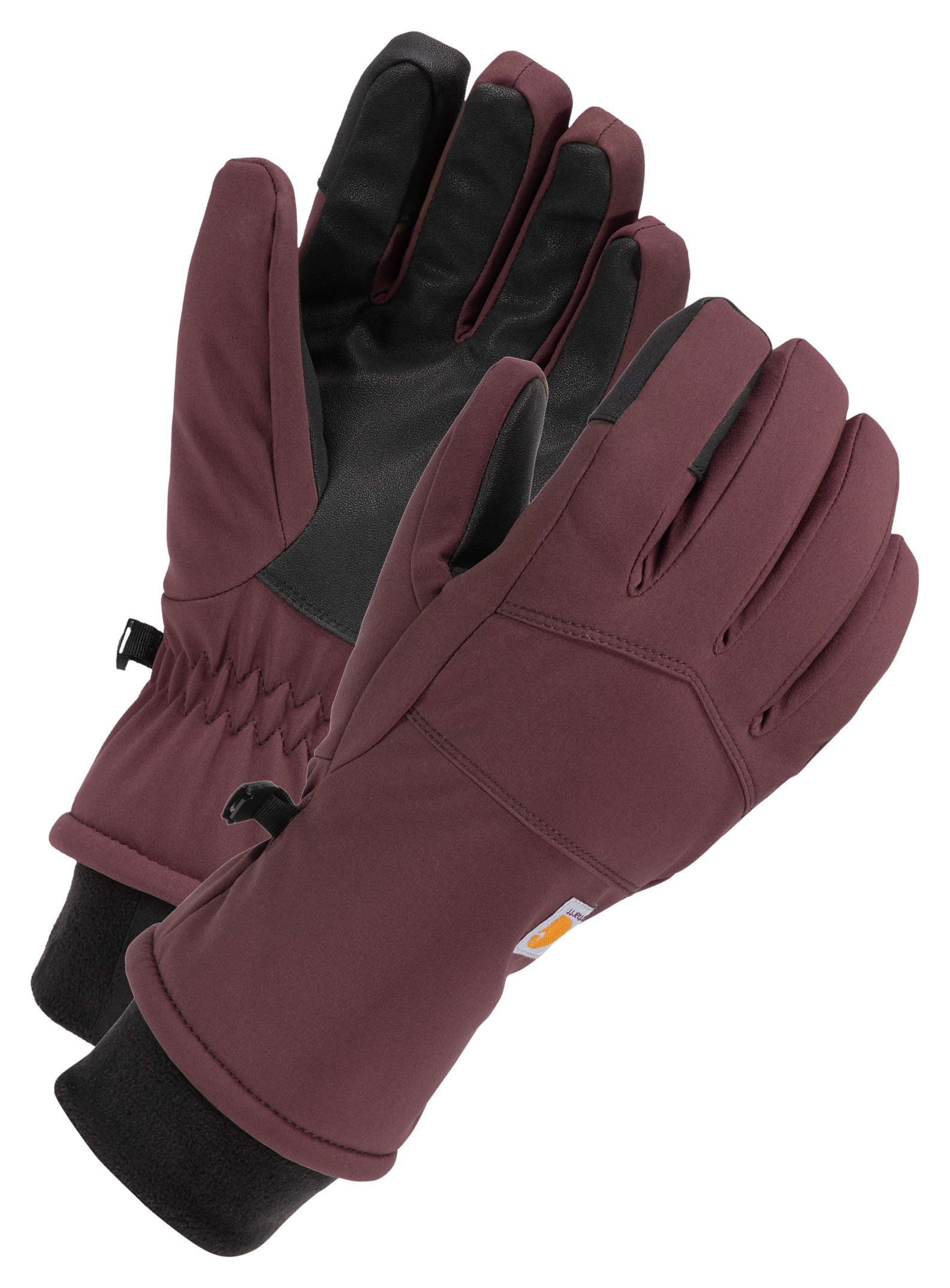 Image of Carhartt Storm Defender Insulated Softshell Gloves for Ladies - Blackberry - M