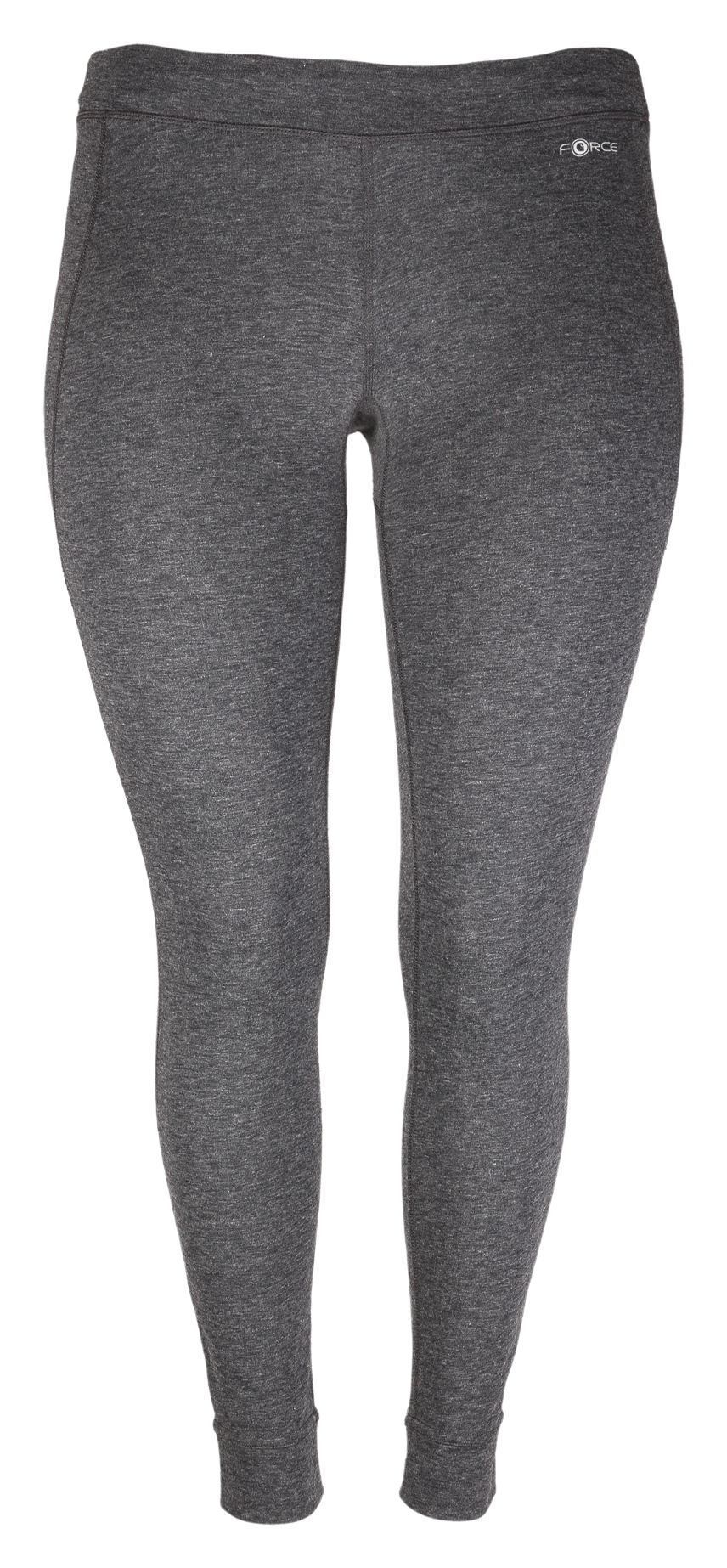 Image of Carhartt Force Midweight Base-Layer Pants for Ladies - Black Heather - L