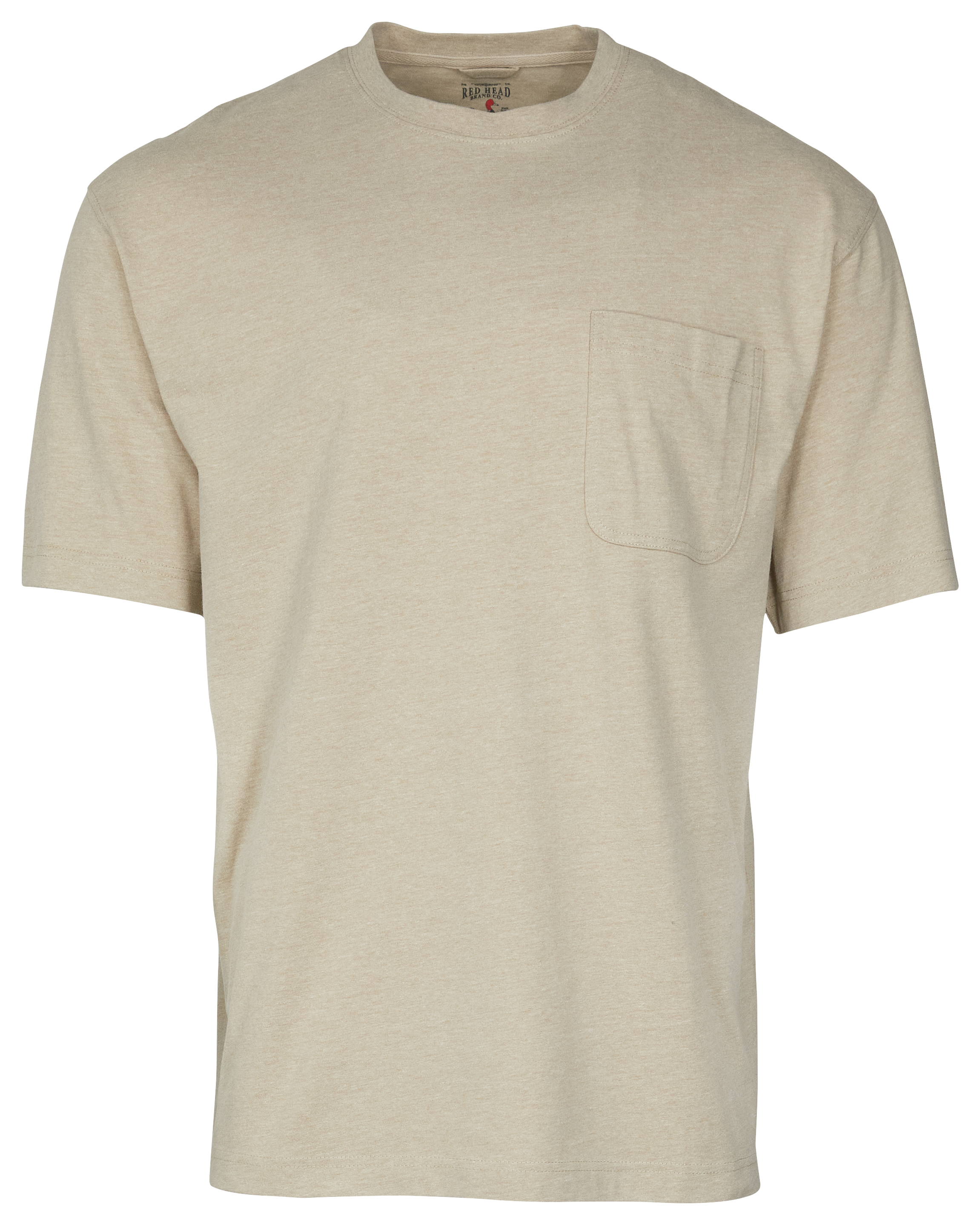 Image of RedHead Pocket Short-Sleeve T-Shirt - Khaki Heather