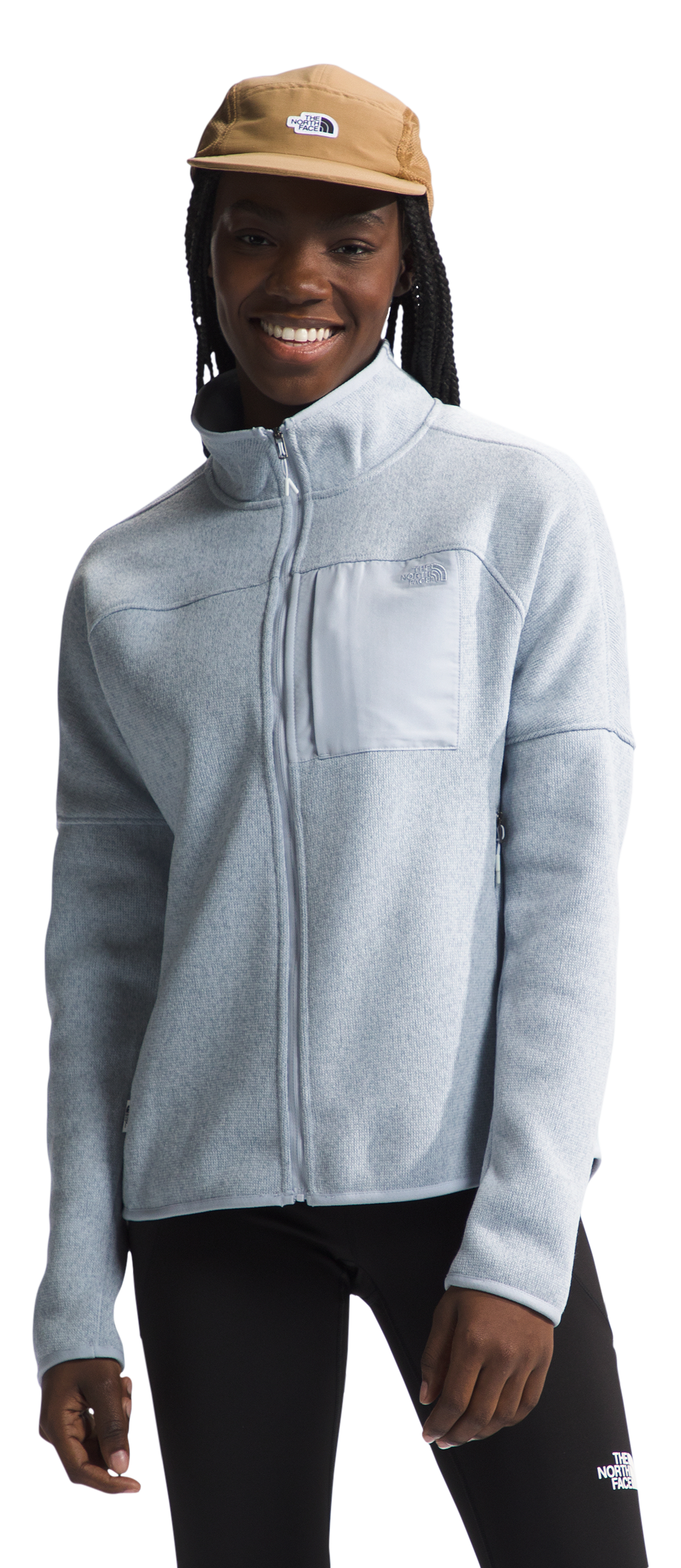 Image of The North Face Front Range Fleece Jacket for Ladies - Dusty Periwinkle Heather - M