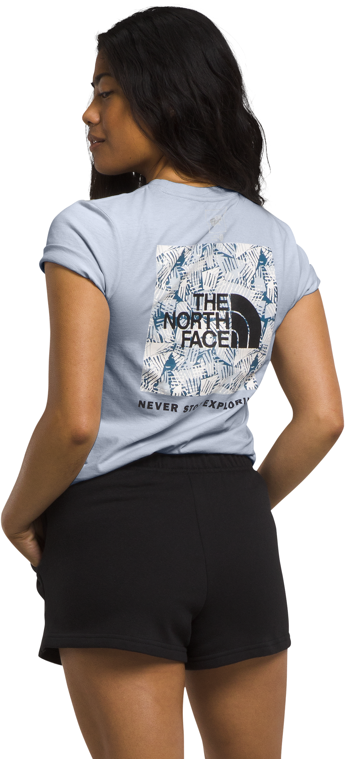 The North Face Box NSE | - Ladies M Dusty Cabela\'s Short-Sleeve Periwinkle for - T-Shirt