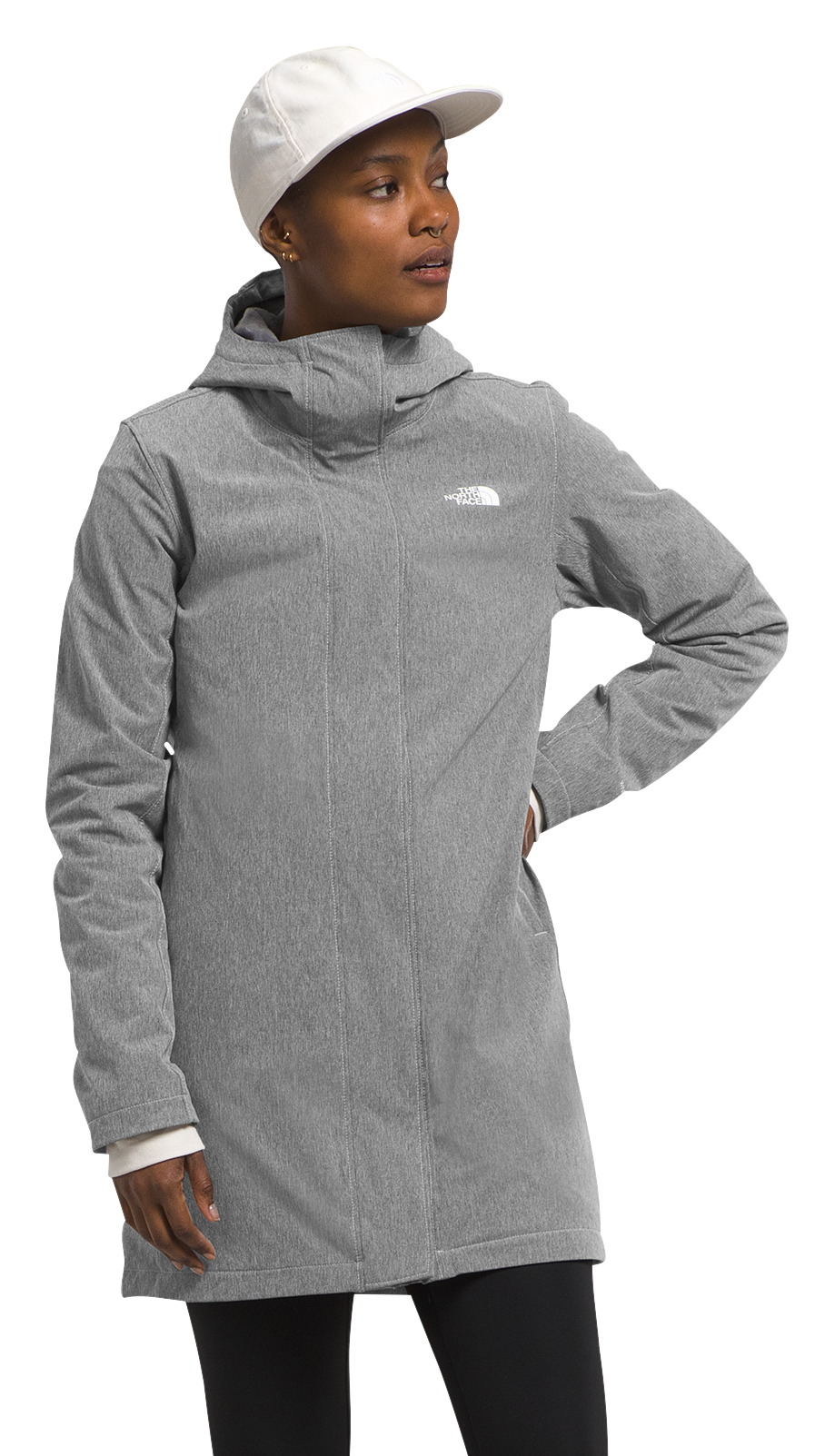 Image of The North Face Shelbe Raschel Parka for Ladies - TNF Medium Grey Heather - S