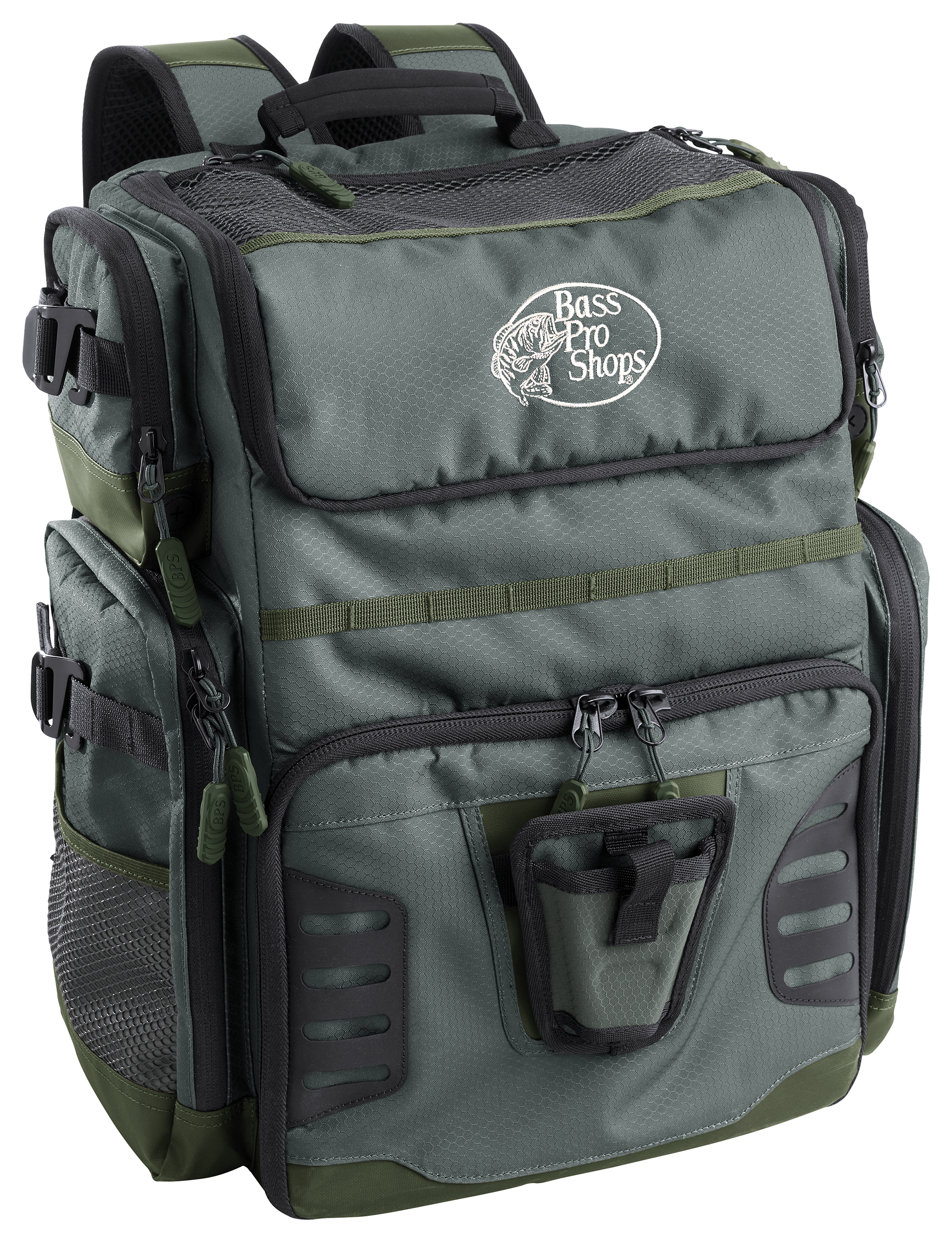 Fishing Tackle Backpack With Fishing Gear Bag, Khaki Backpack with Four  Trays