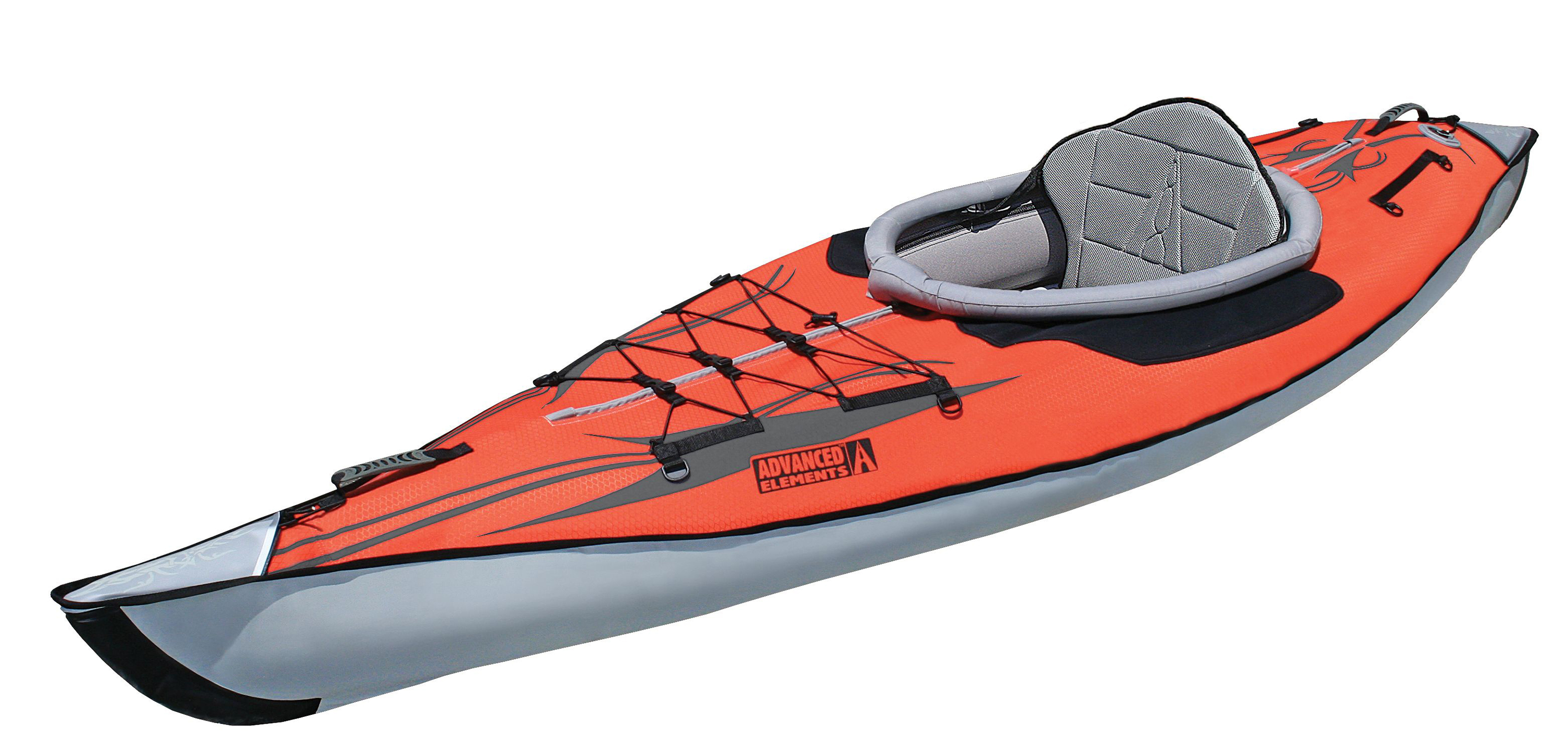 Image of Advanced Elements AdvancedFrame Inflatable Kayak in Red with Pump