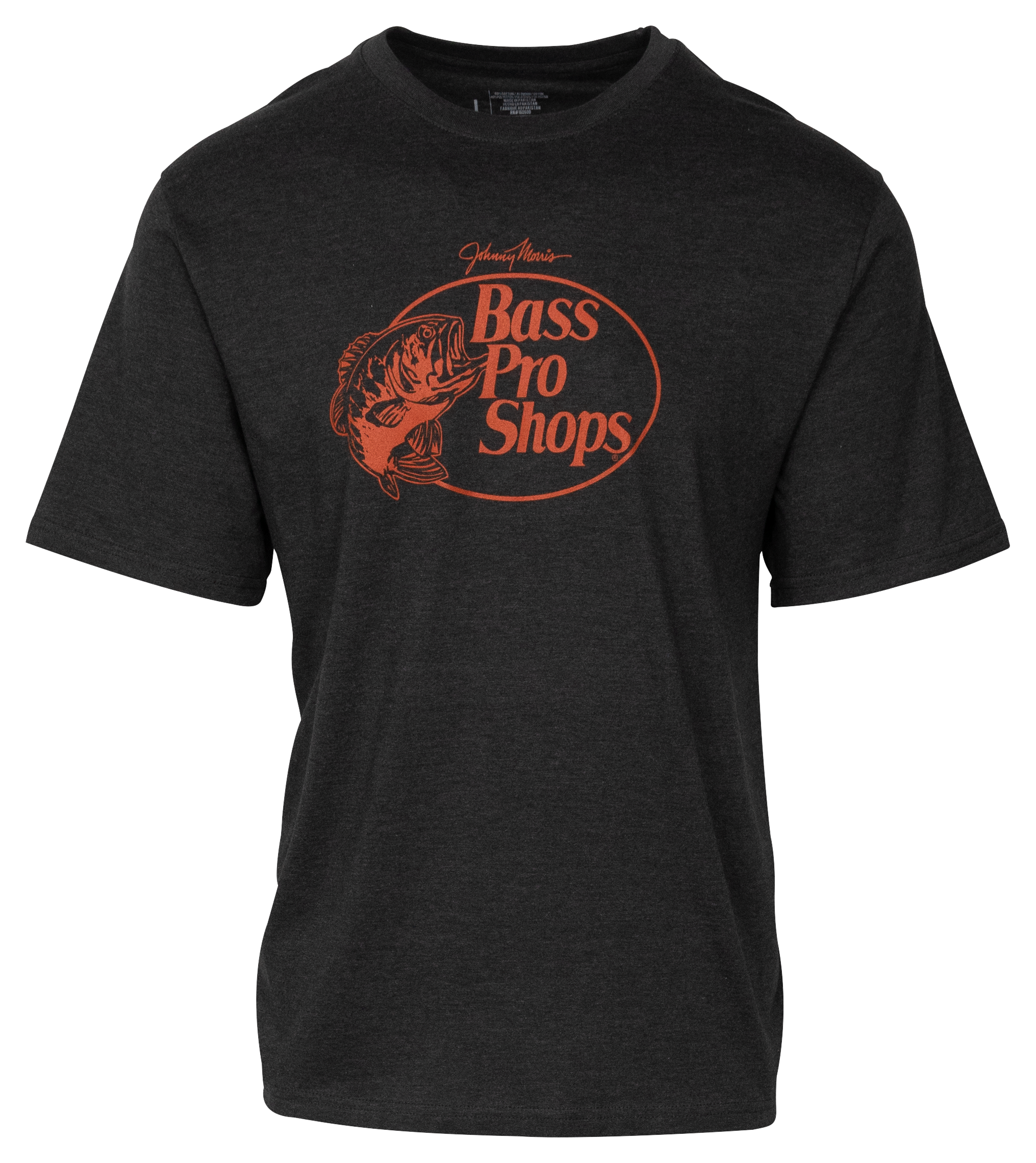 Bass Pro Shops Original Logo 2.0 Short-Sleeve T-Shirt for Men - Charcoal Heather - M