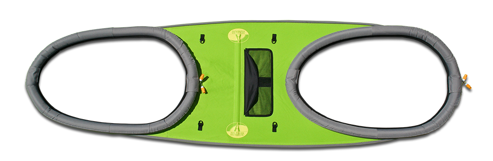 Advanced Elements AdvancedFrame Convertible Conversion Deck Double - Green