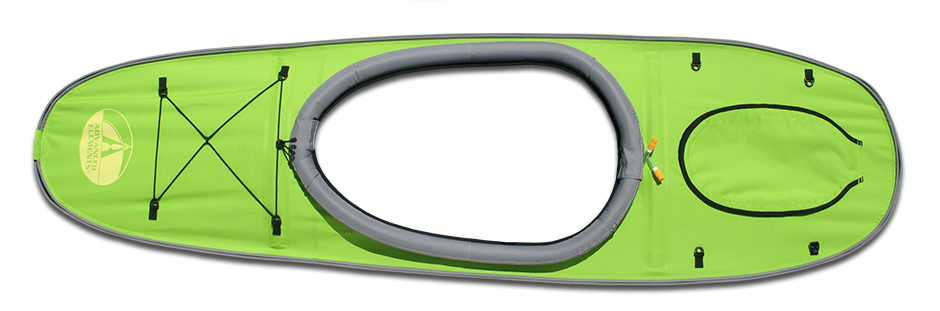 Image of Advanced Elements AdvancedFrame Convertible Conversion Deck Single - Green