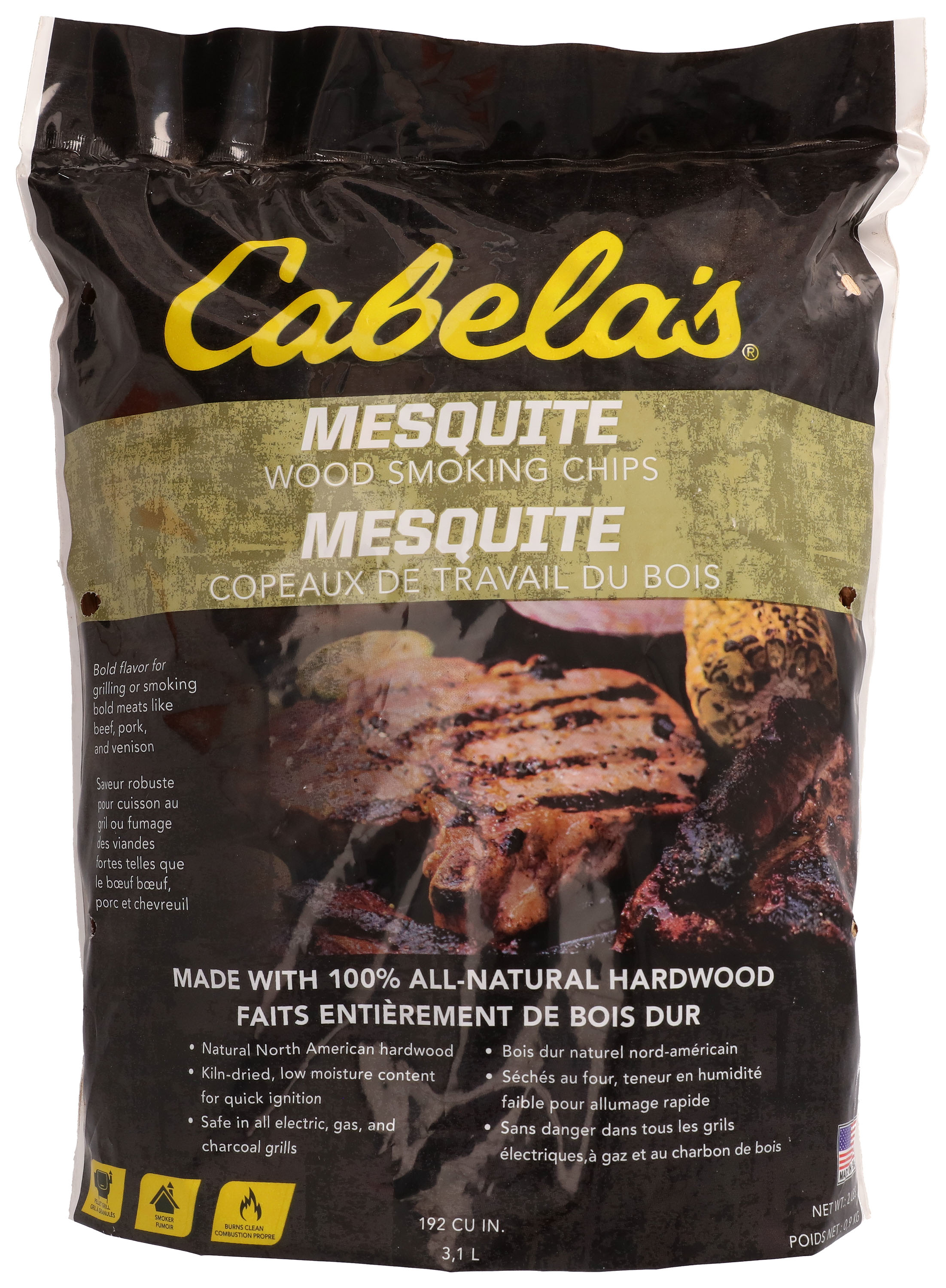 Image of Cabela's Wood Smoking Chips - Mesquite
