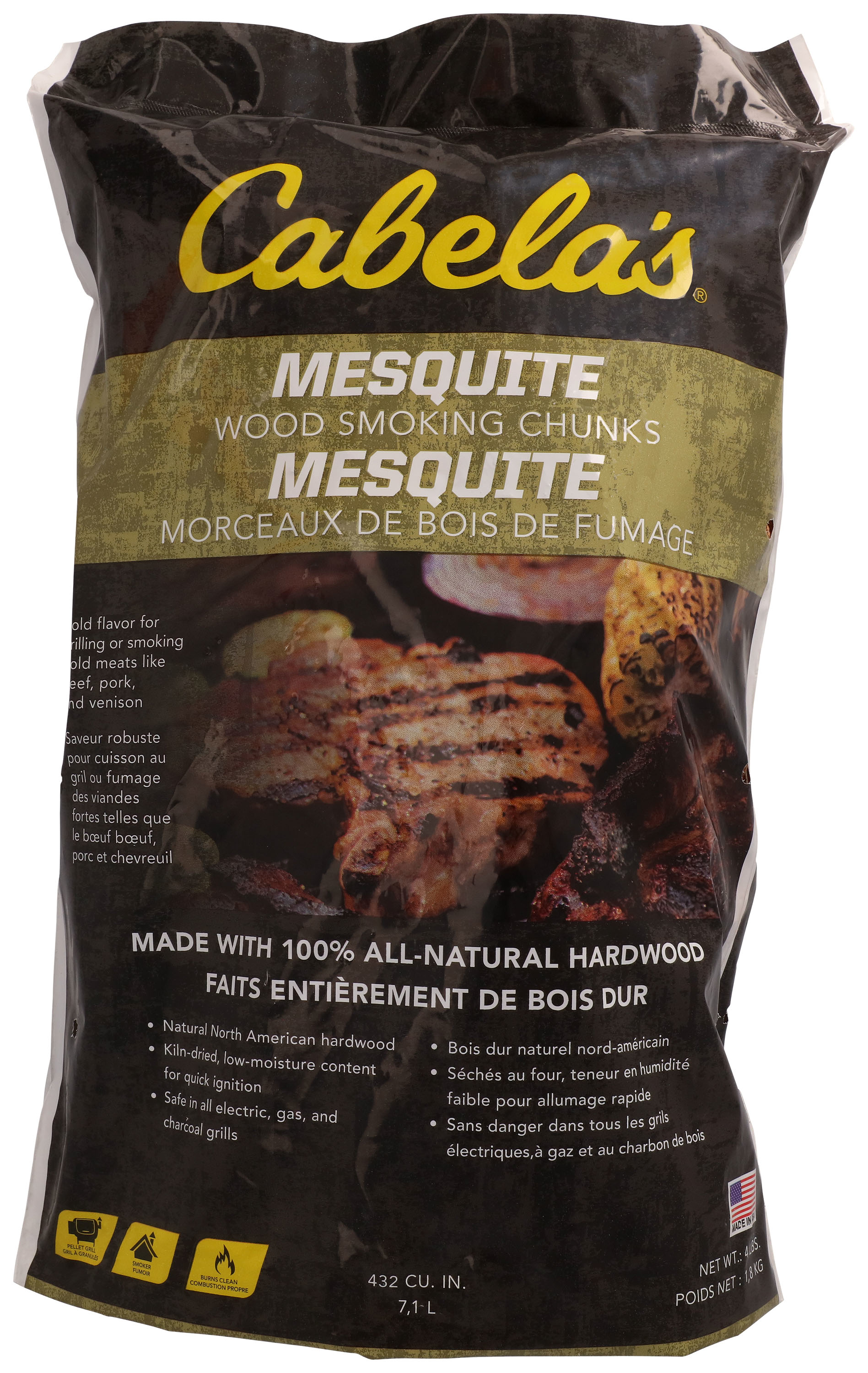 Image of Cabela's Wood Smoking Chunks - Mesquite