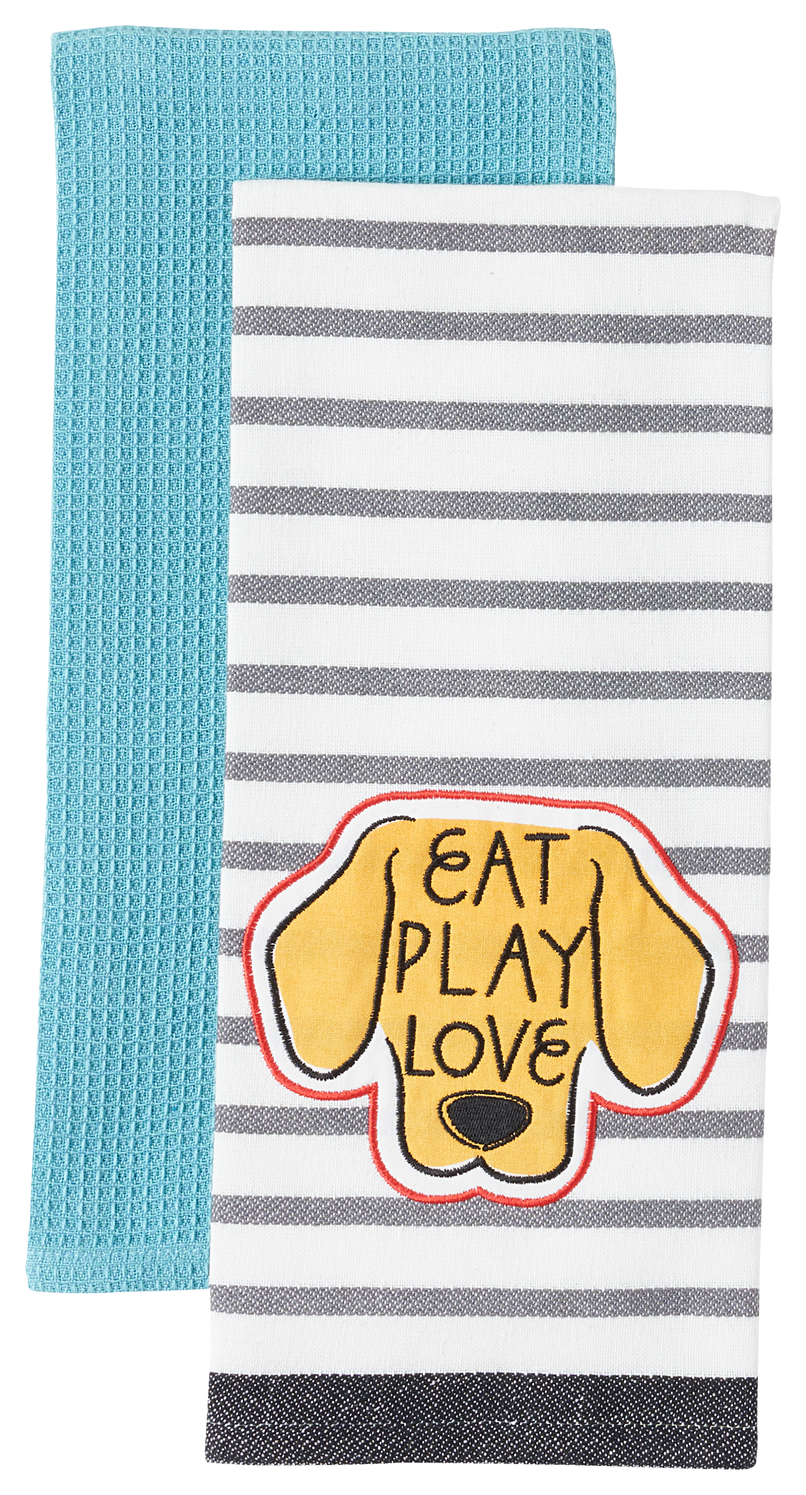 Image of White River Home Eat. Play. Love. Dish Towel 2-Piece Set