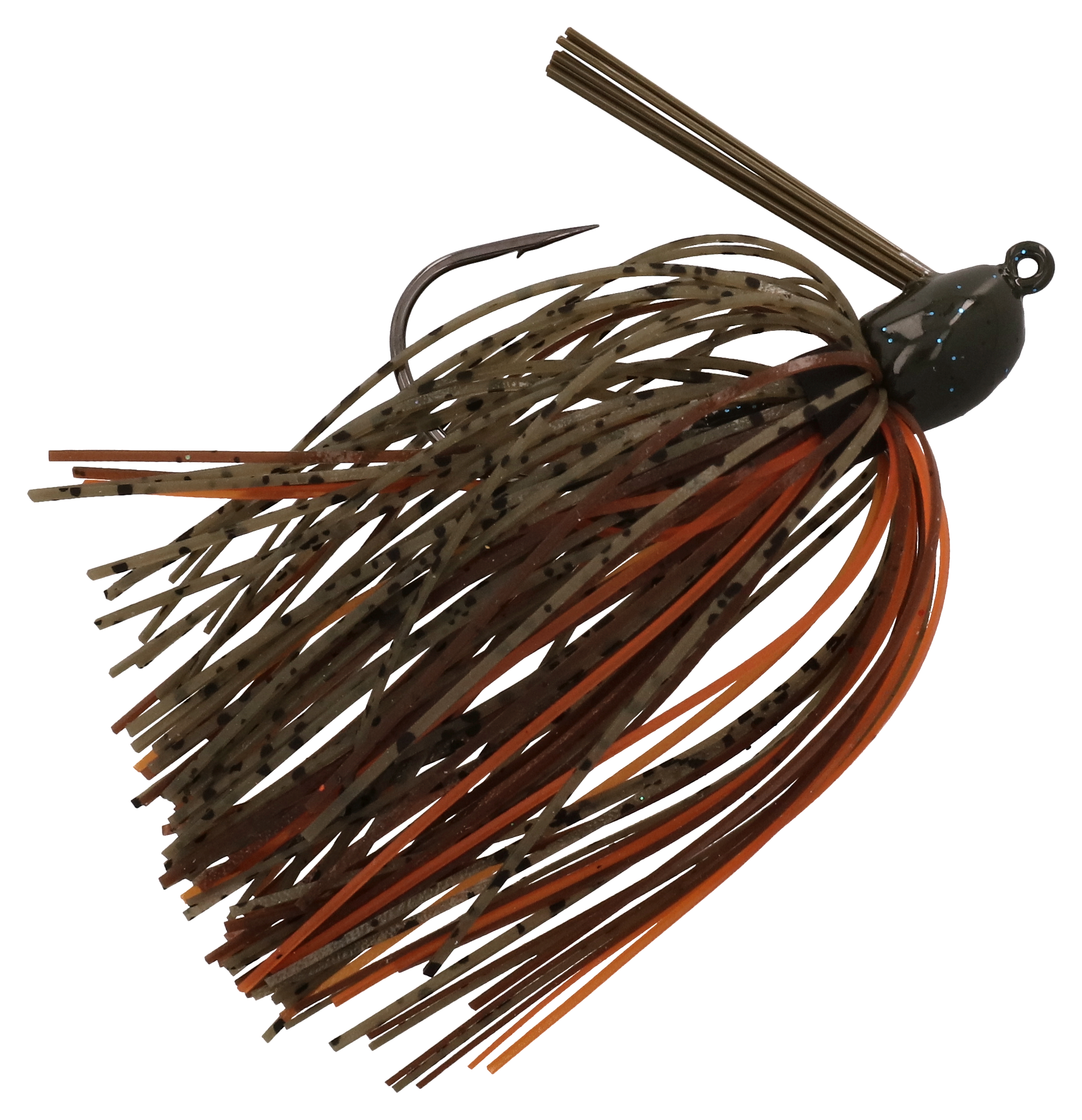 Bass Pro Shops XPS Tungsten Finesse Jig - Green Pumpkin Orange - 3/16 oz