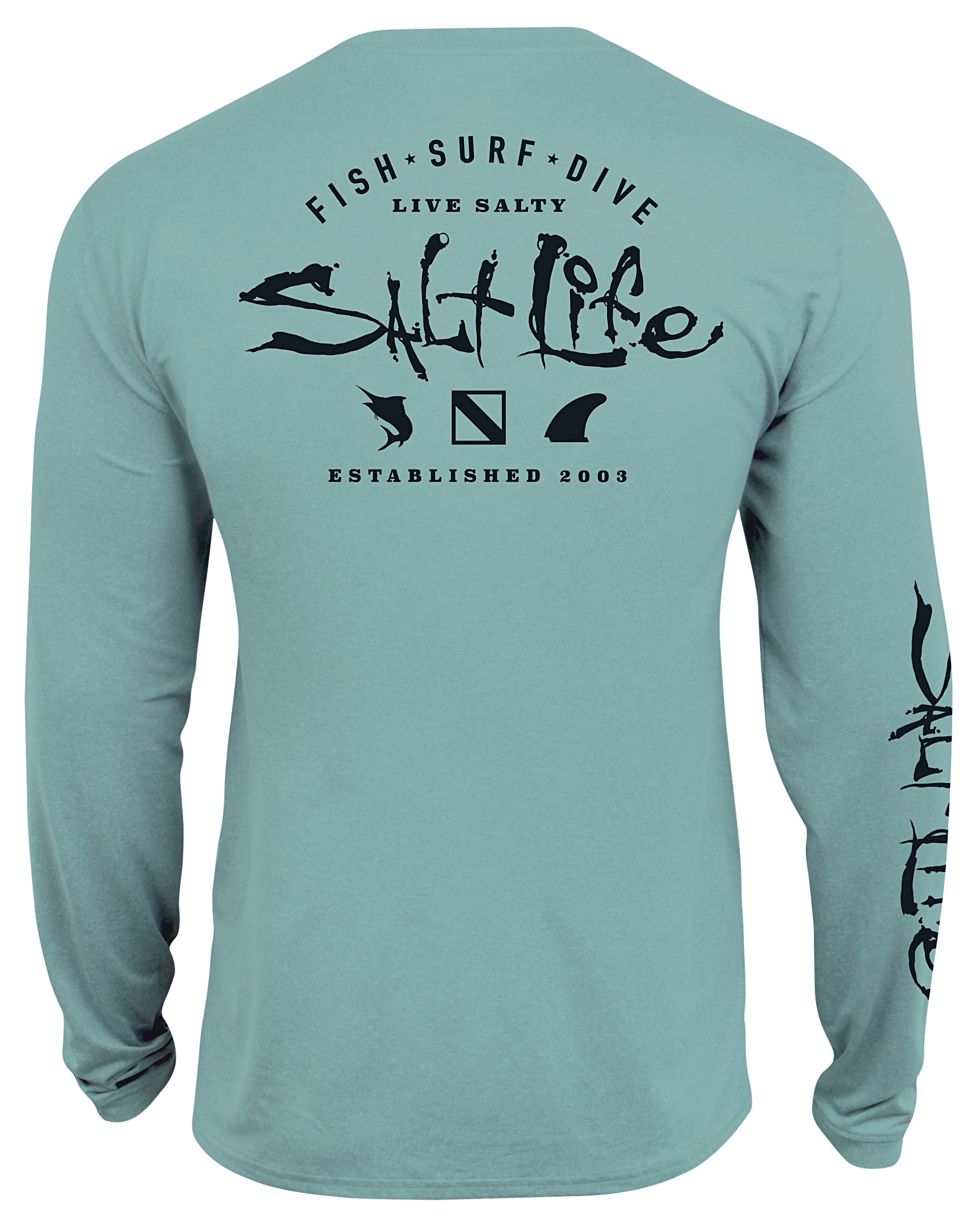 Salt Life Waterman's Trifecta SLX Pocket Long-Sleeve T-Shirt for Men