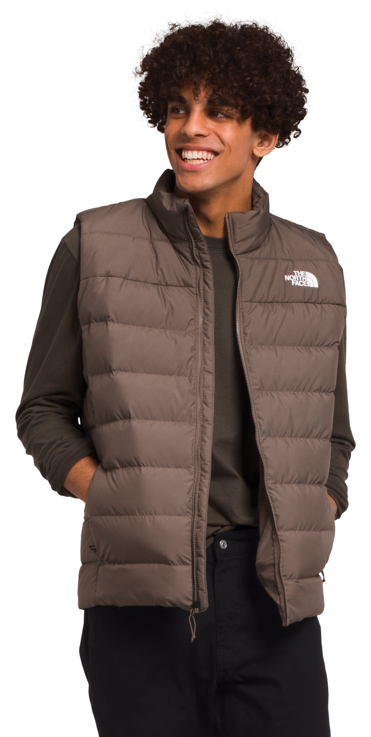 The North Face Aconcagua 3 Vest for Men - Falcon Brown - XL