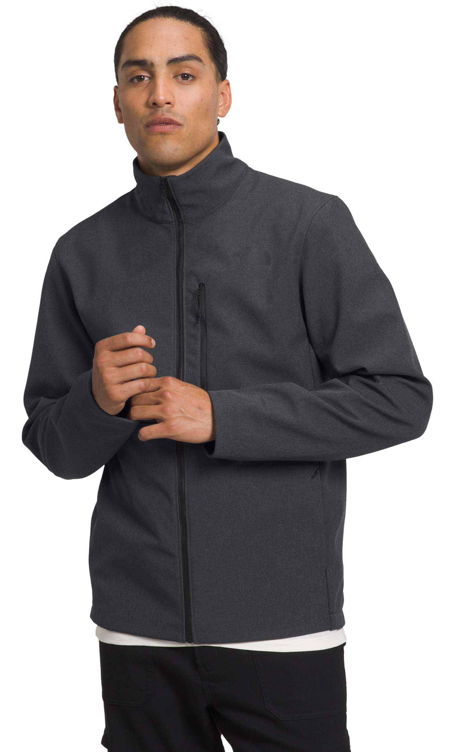 Image of The North Face Apex Bionic 3 Jacket - TNF Dark Grey Heather - 3X