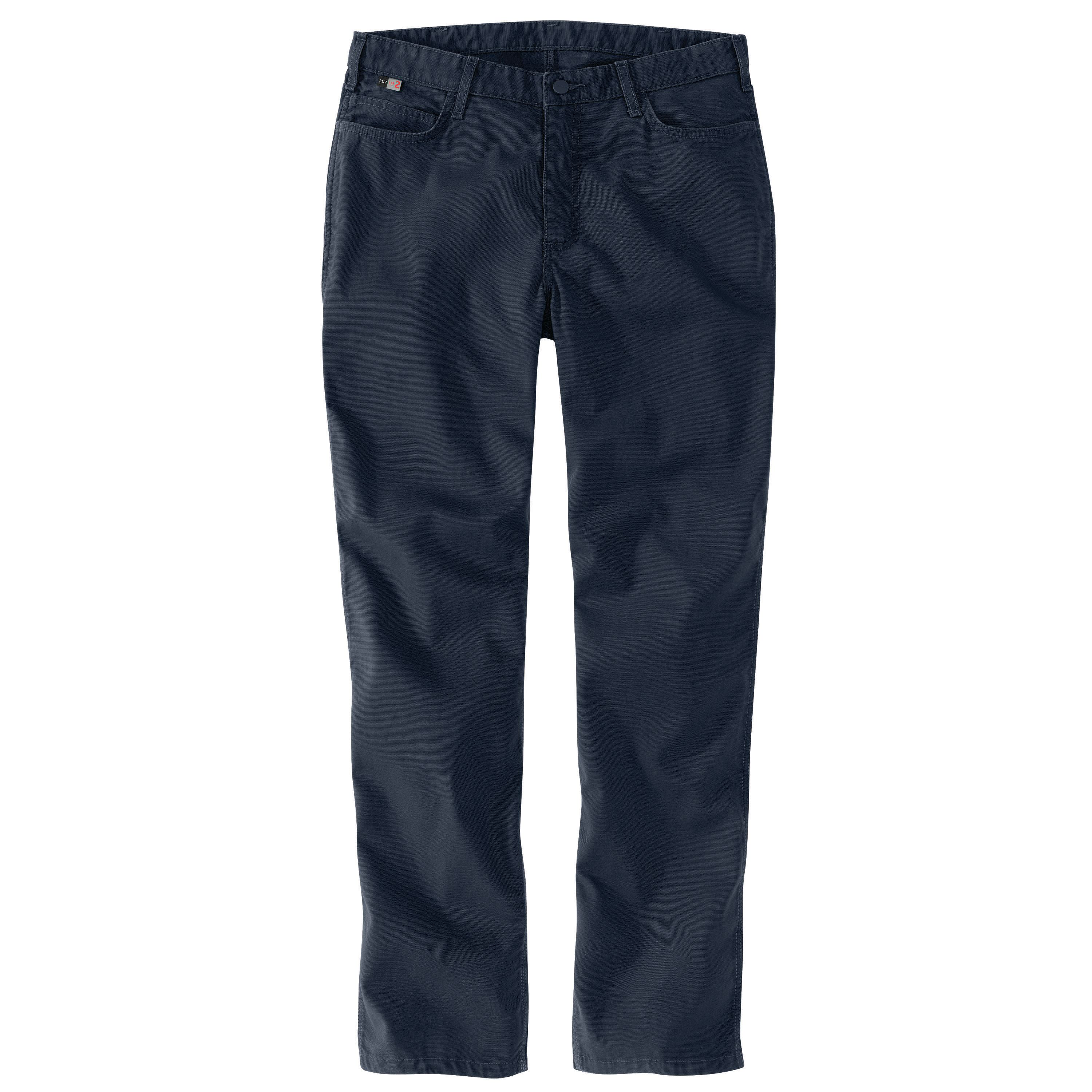 Carhartt Flame-Resistant Rugged Flex Relaxed-Fit Canvas Work Pants