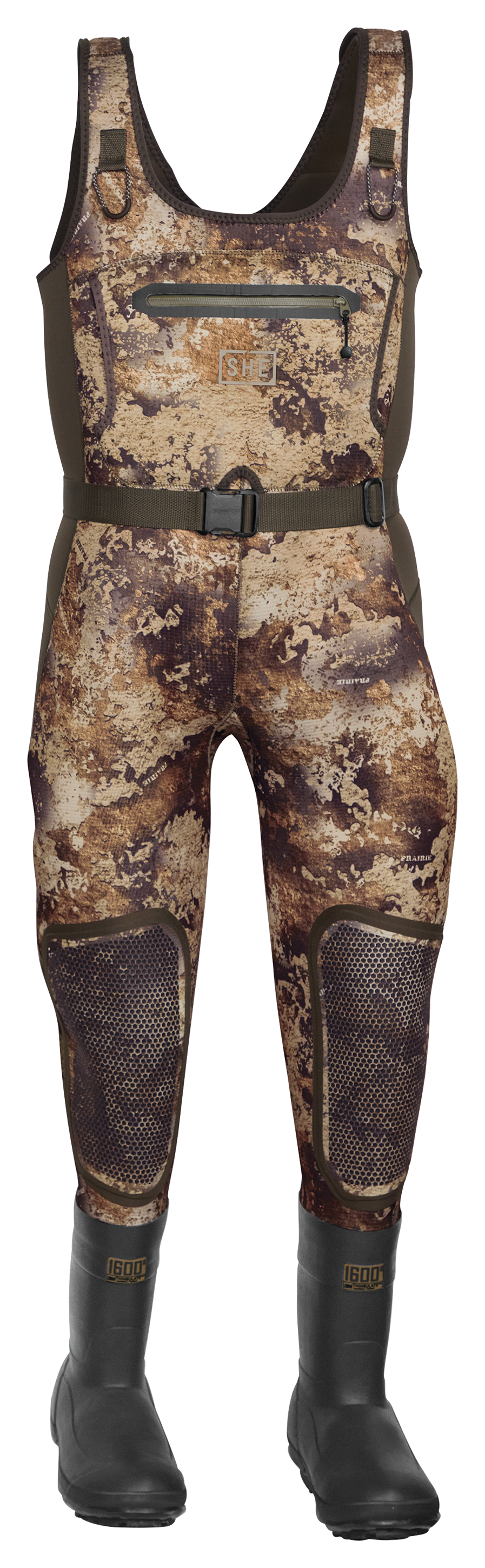 Image of SHE Outdoor Taytum Hunting Waders for Ladies - TrueTimber Prairie - 8/Regular