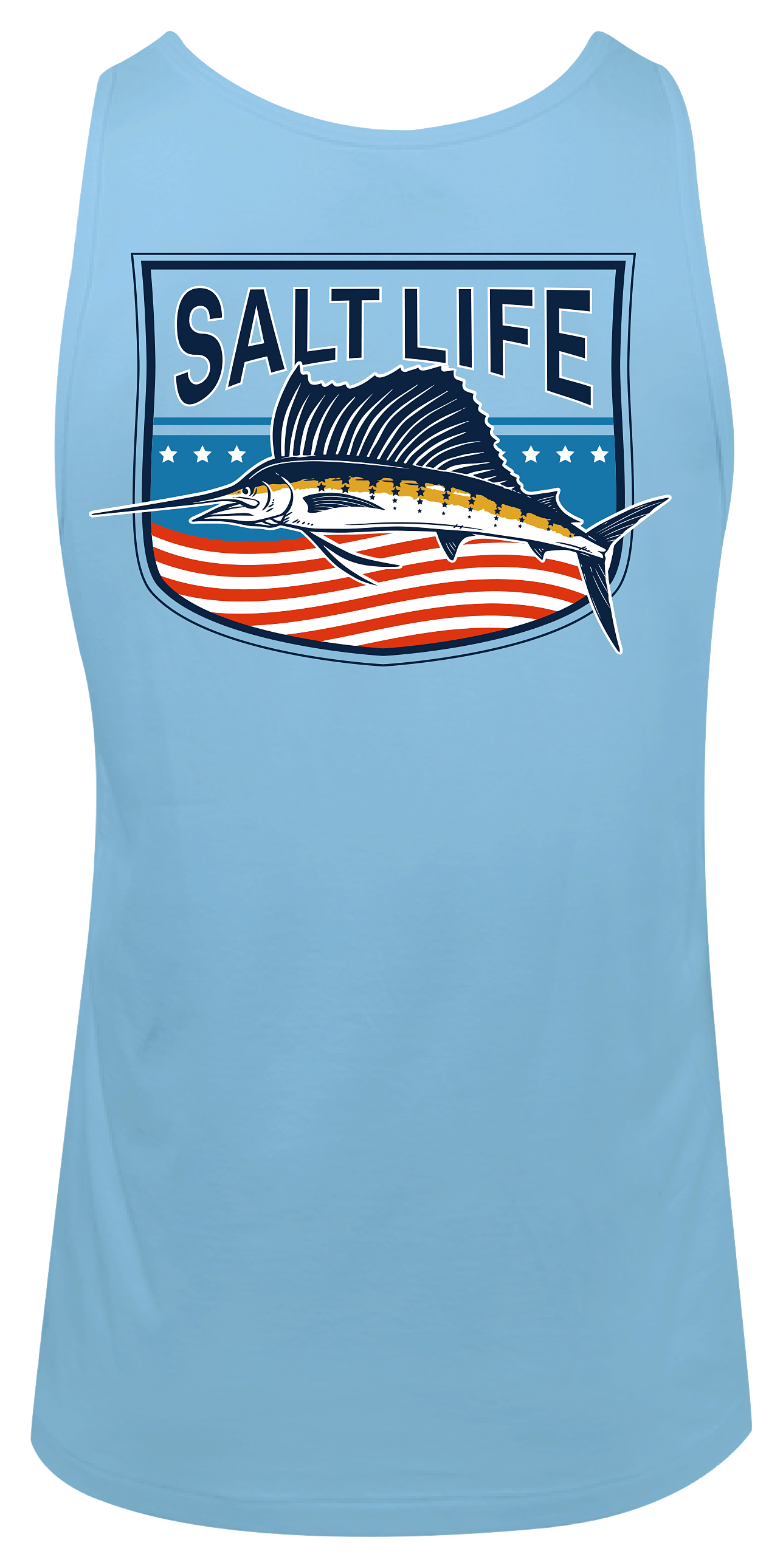 SALT LIFE Freedom Sail Tank Top for Men