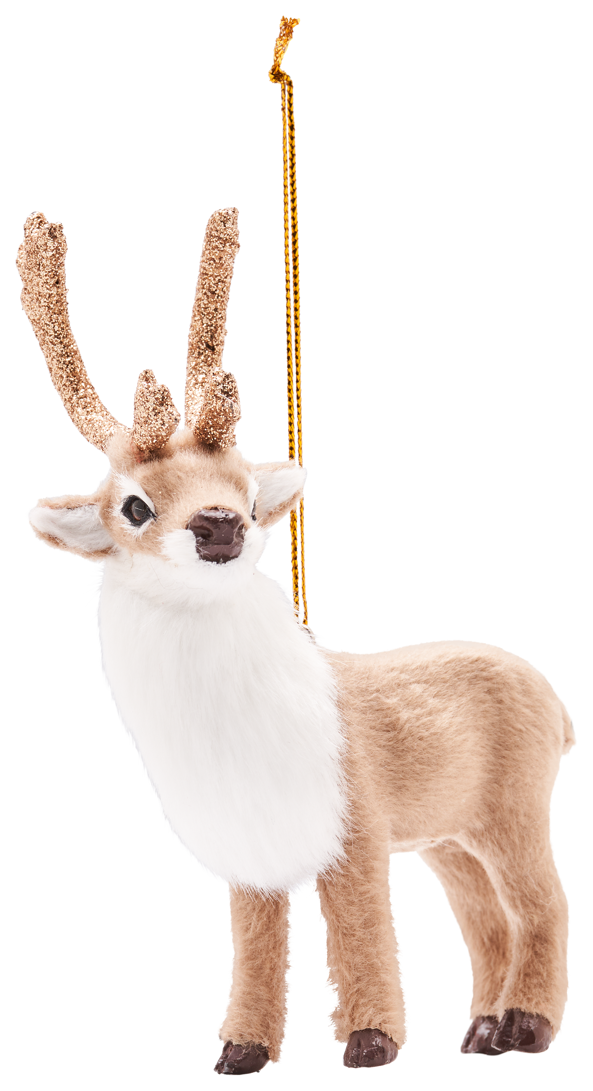 Image of Bass Pro Shops Reindeer Furry Ornament