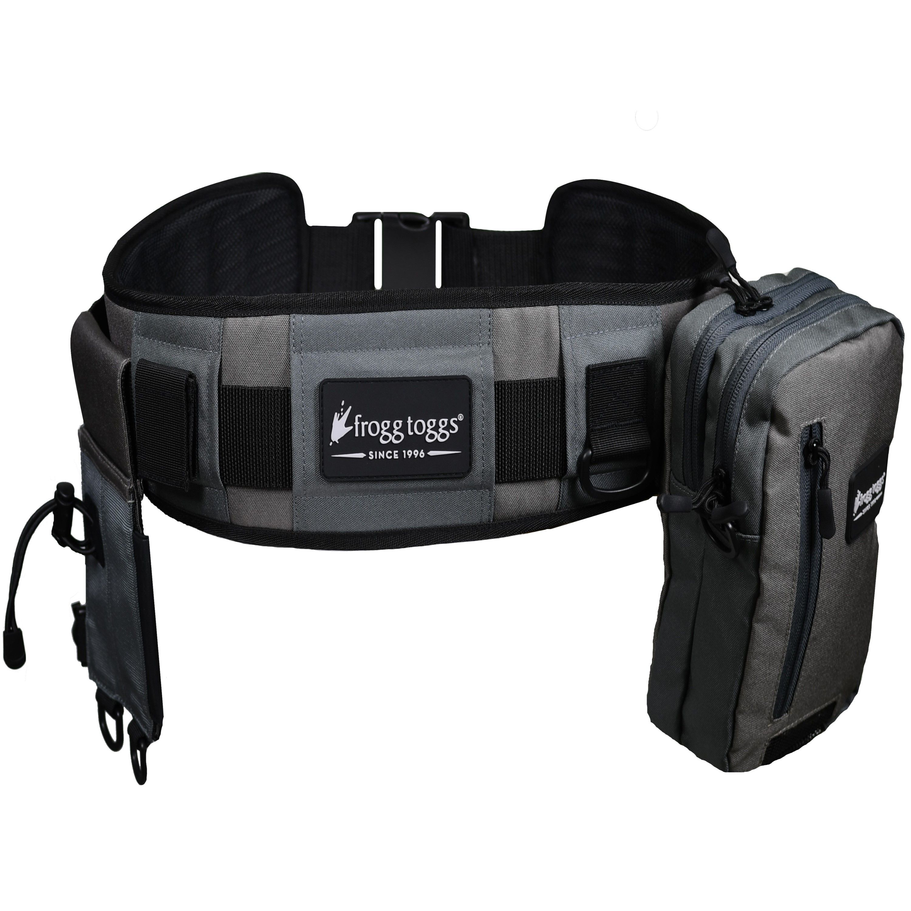 FROGG TOGGS Pursuit Fishing Wading Belt for Quick Tackle Access Black :  : Sports & Outdoors