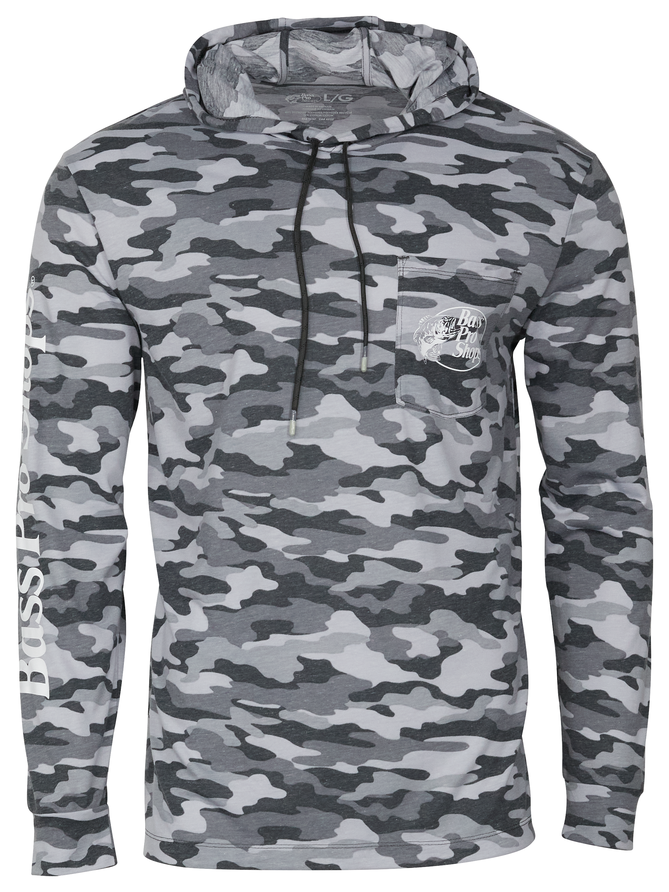 BASS PRO SHOPS Hooded Long-Sleeve T-Shirt for Men